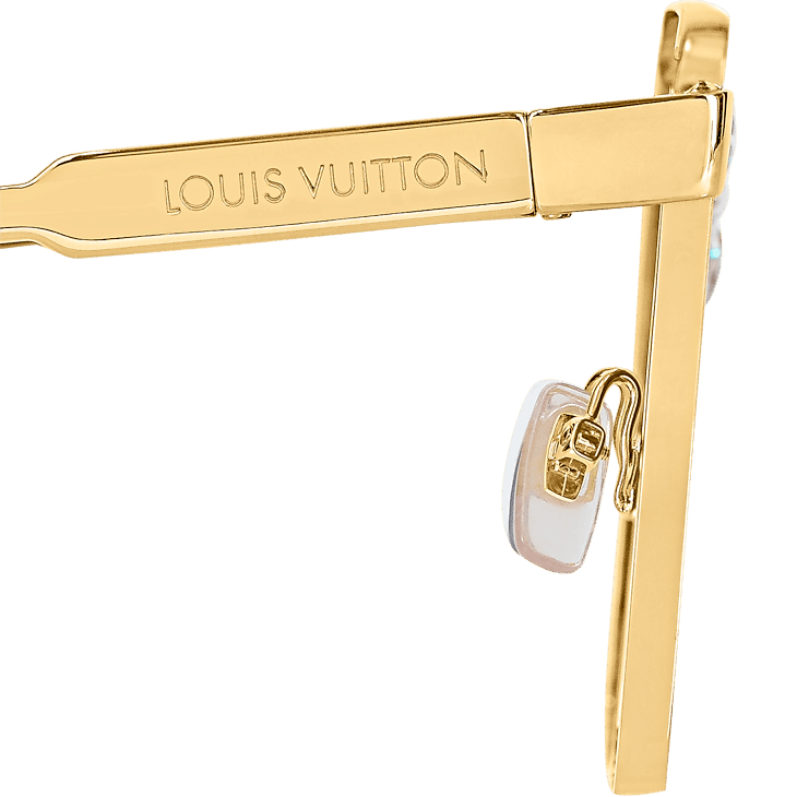 Louis Vuitton Cyclone Metal Sunglasses Size ONE SIZE - 3 Thumbnail