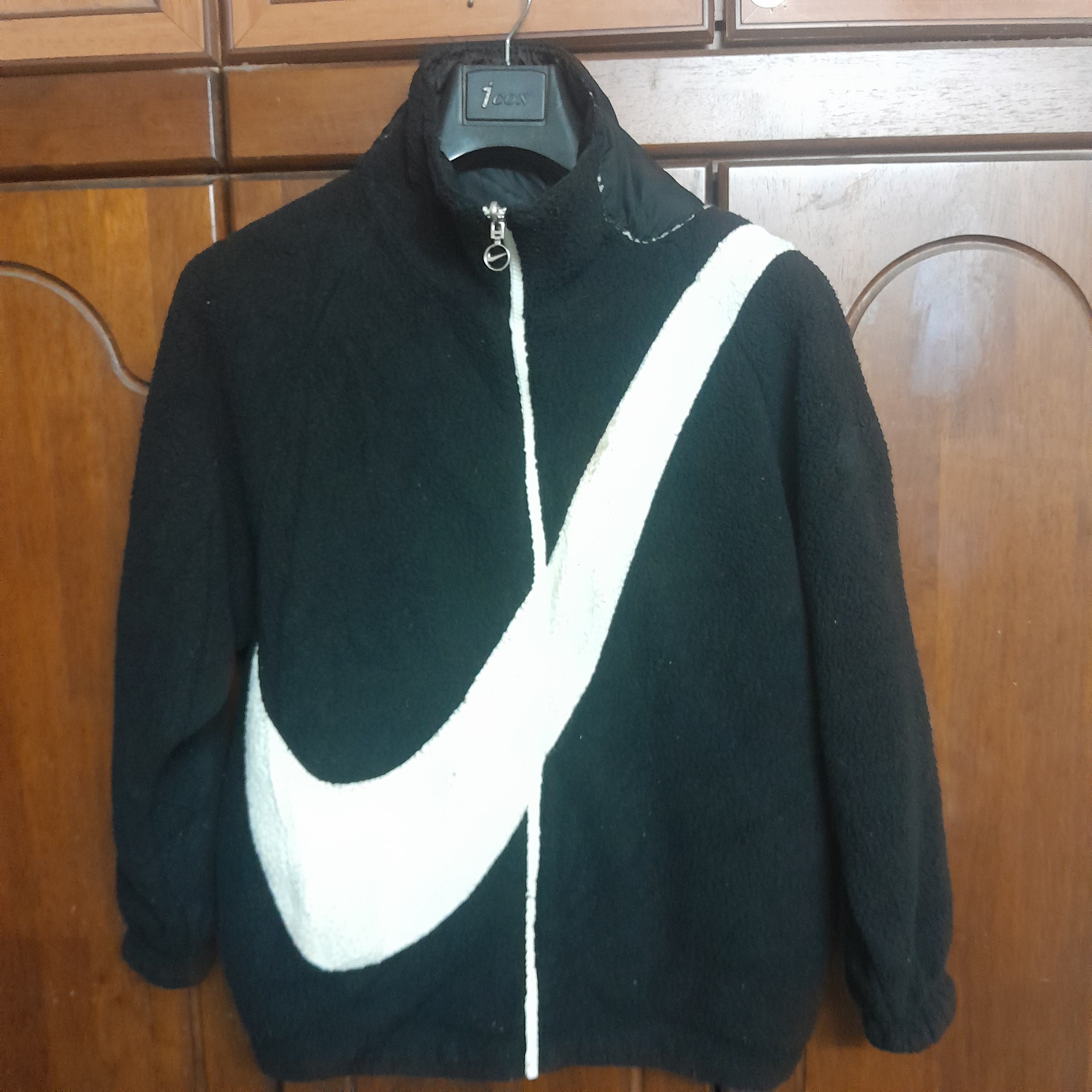 Nike NIKE BIG SWOOSH REVERSIBLE FLEECE JACKET Size US S / EU 44-46 / 1 - 5 Thumbnail