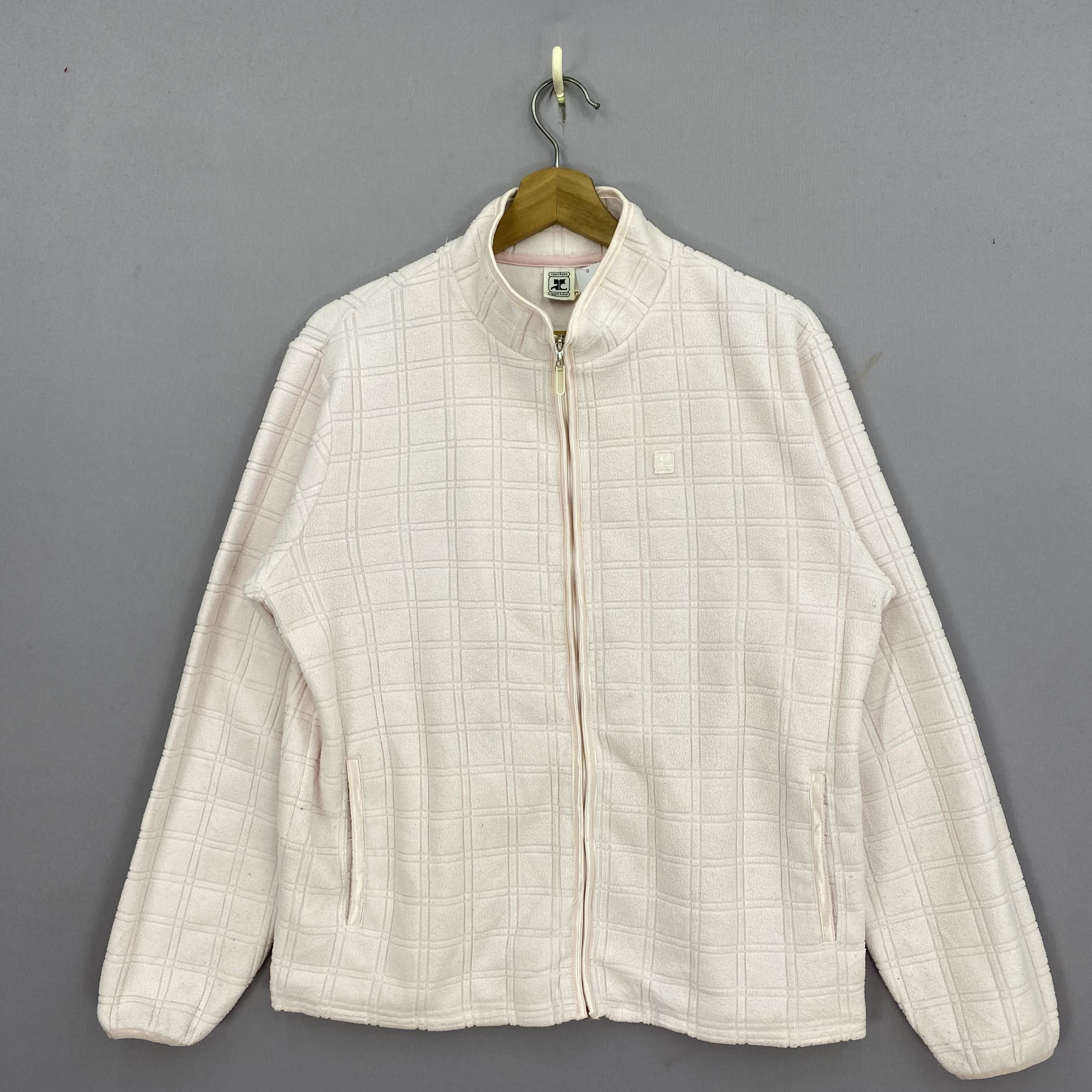 Courreges Vintage Courreges Sweater Zipper Sweatshirt Jumper Size US M / EU 48-50 / 2 - 1 Thumbnail