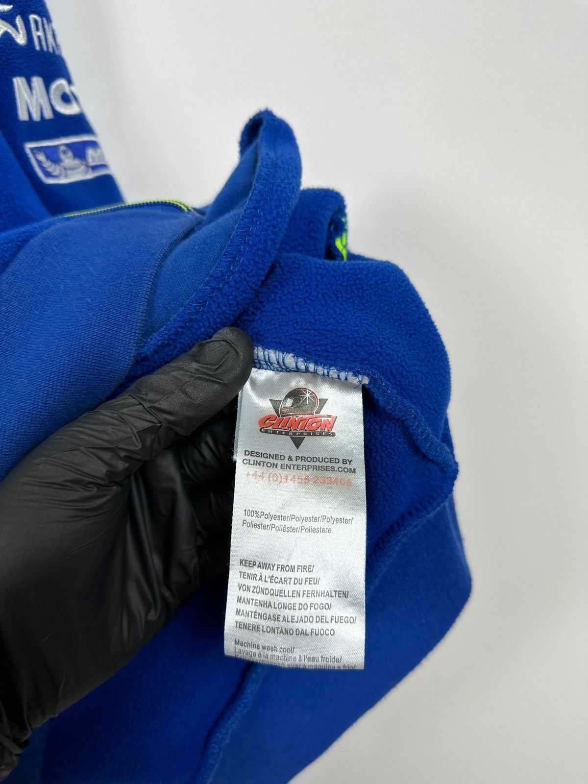 Vintage Vintage Suzuki Ecstar Michelin Racing Zip Fleece Jacket Size US XL / EU 56 / 4 - 20 Thumbnail