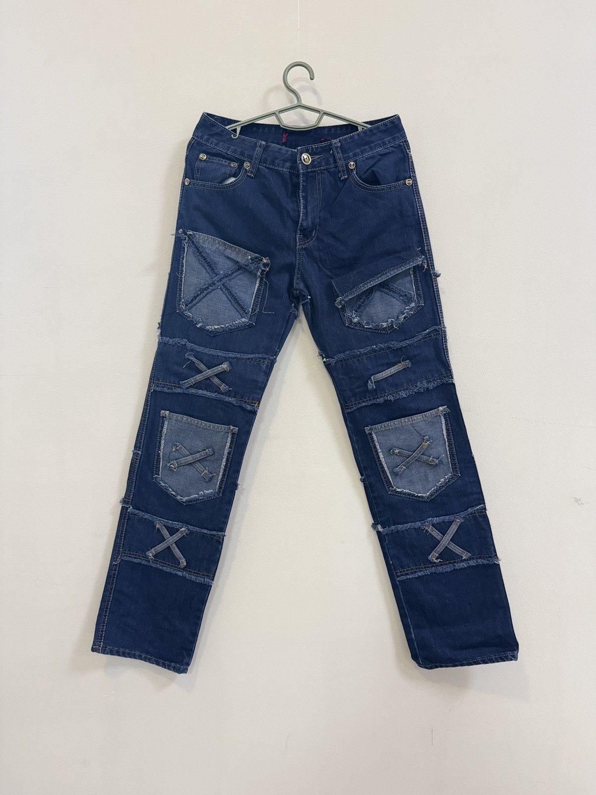 Japanese Brand VINTAGE HYSTERIC GLAMOUR STYLE WASHED JEANS 90S Size US 30 / EU 46 - 1 Thumbnail