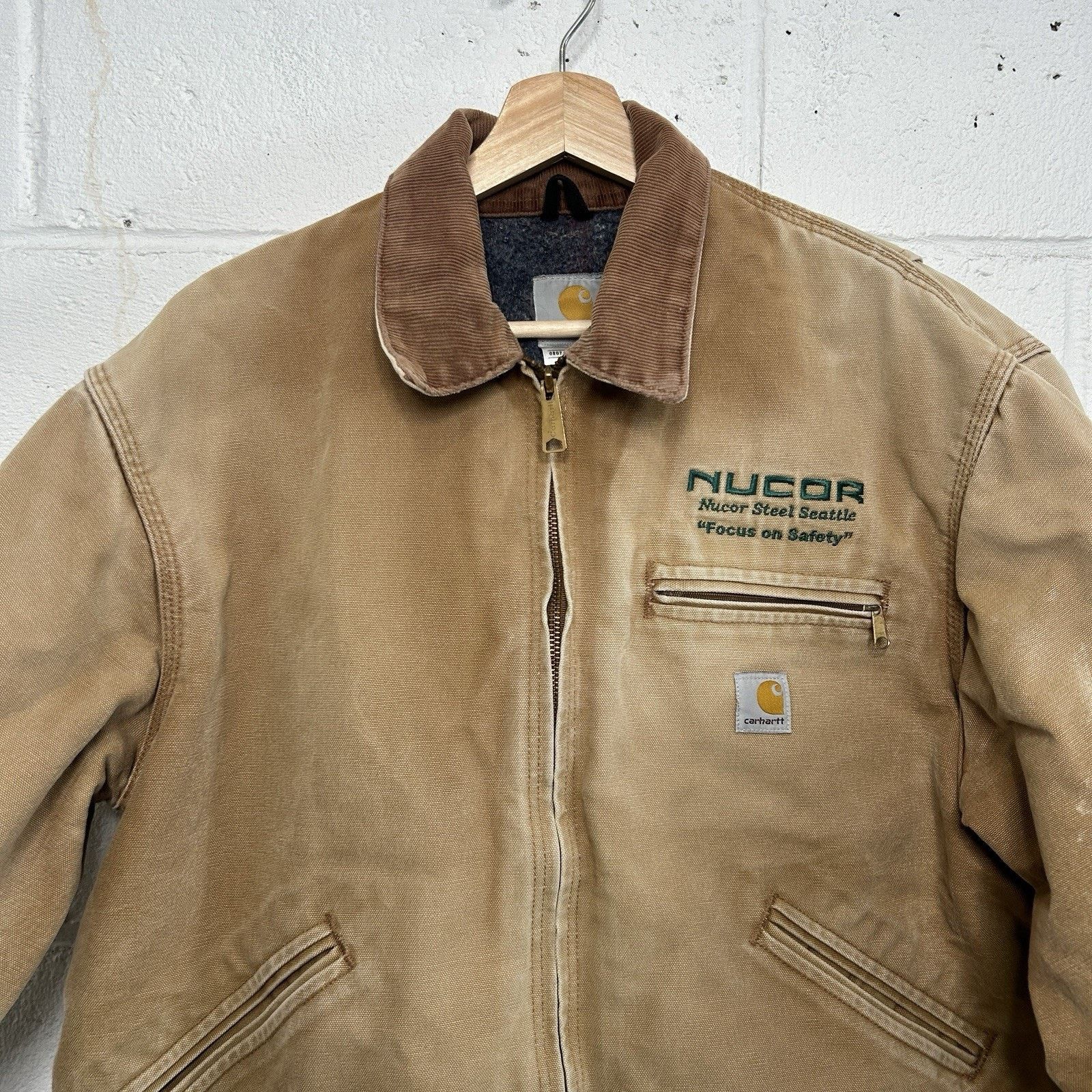 Carhartt Vintage Carhartt Blanket-Lined Detroit Jacket “Brown” J01 Size US L / EU 52-54 / 3 - 3 Thumbnail