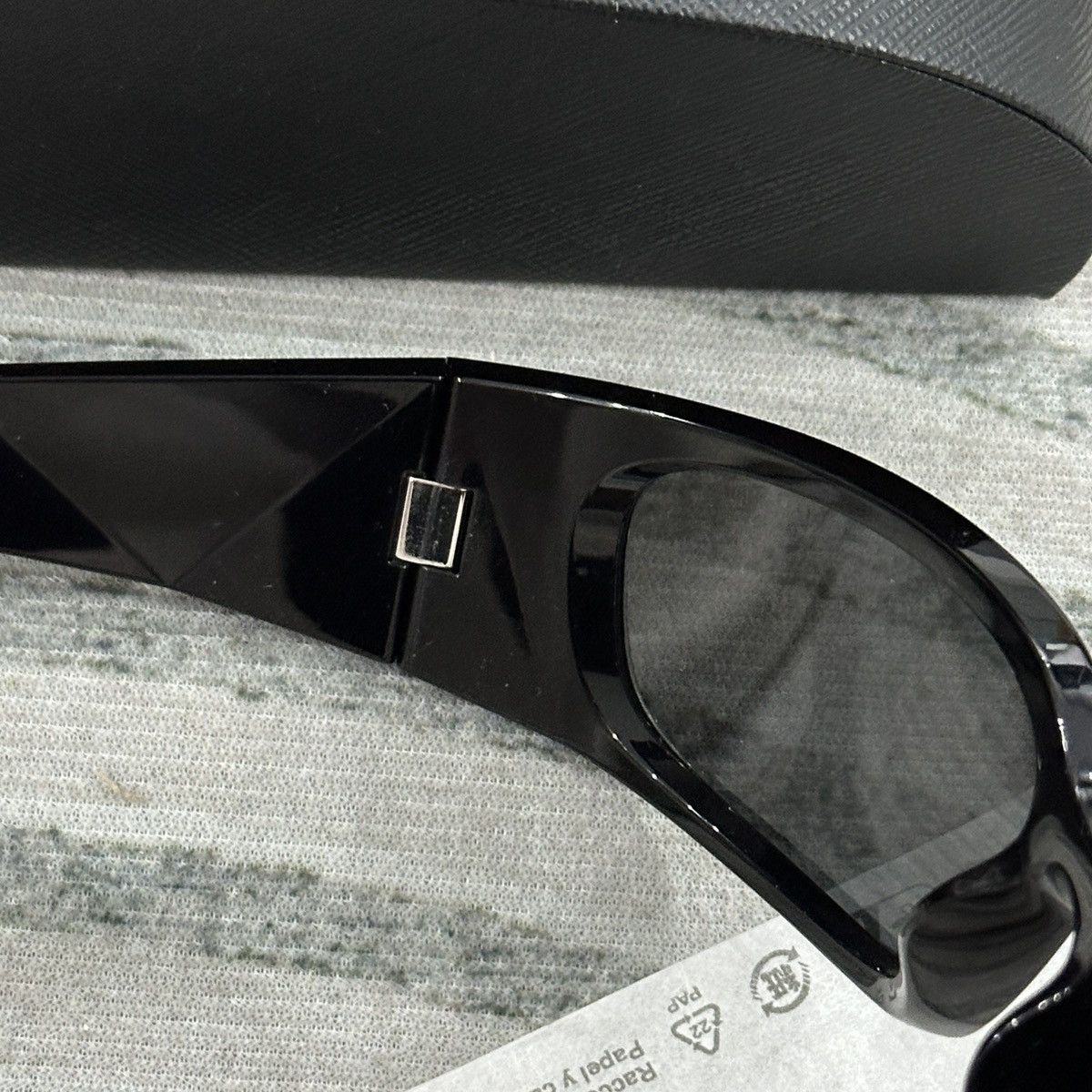 Prada PRADA 0PR A19S 1AB5S0 SUNGLASSES Size ONE SIZE - 8 Thumbnail