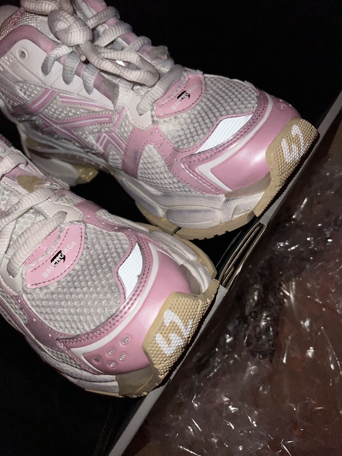 Balenciaga Balenciaga Runner “Pink/Tan” Size US 9 / EU 42 - 10 Thumbnail