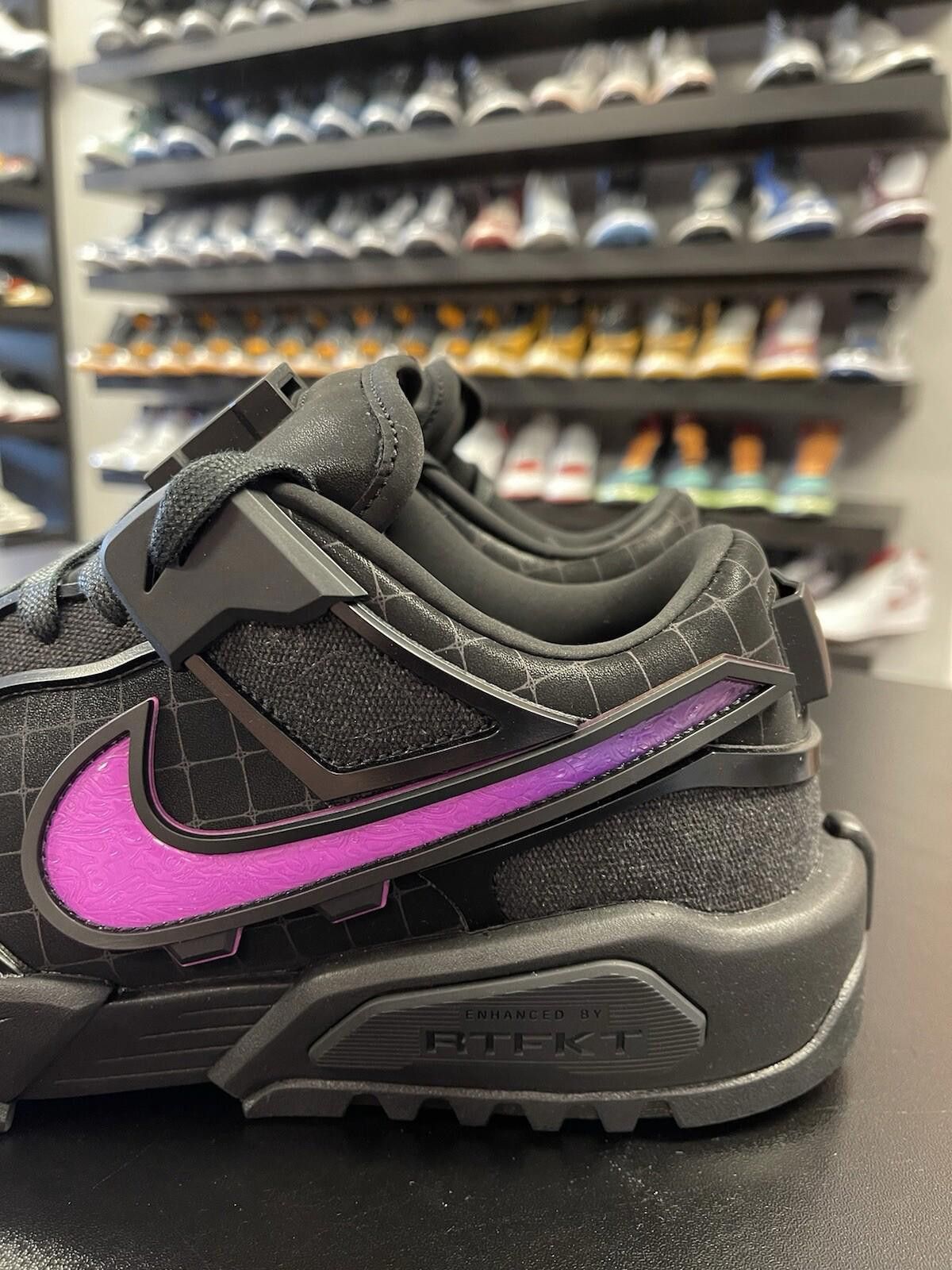 Nike Size 10.5 - NIKE x RTFKT DUNK GENESIS VOID BLACK WILD BERRY Size US 10.5 / EU 43-44 - 5 Thumbnail