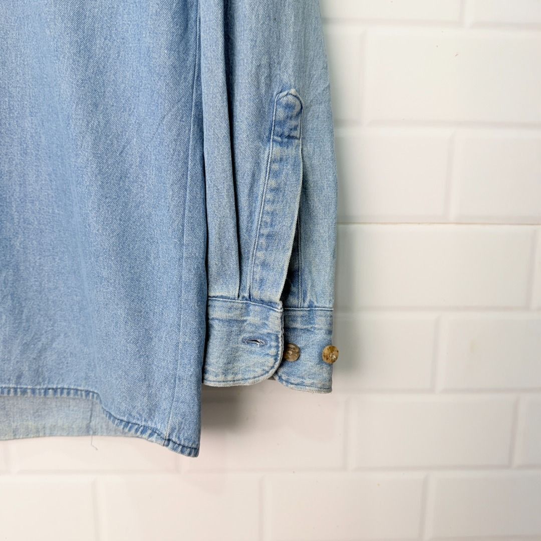 Dickies Size M L/S Dickies Denim Shirt Pit 22 Size US M / EU 48-50 / 2 - 3 Thumbnail