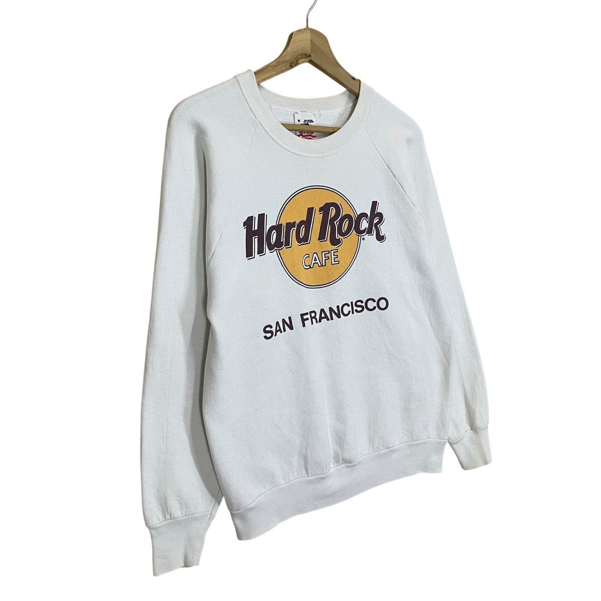 Hard Rock Cafe Vintage 90s Hard Rock Cafe San Francisco Crewneck Sweatshirt Size US S / EU 44-46 / 1 - 2 Thumbnail
