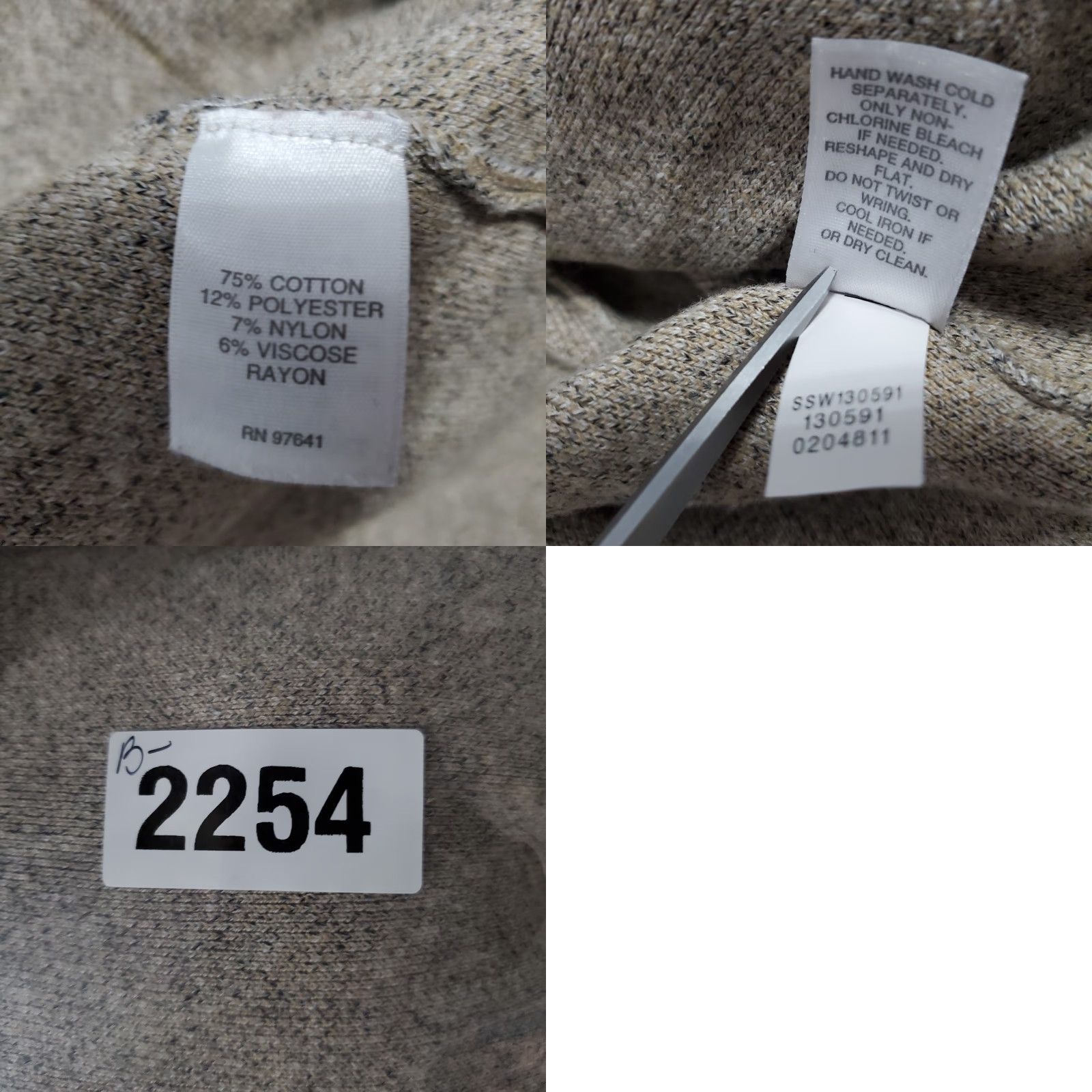 J. Jill J Jill Cardigan Women M Brown Marled 2 Button Long Sweater Pockets Layering Size M / US 6-8 / IT 42-44 - 9 Thumbnail