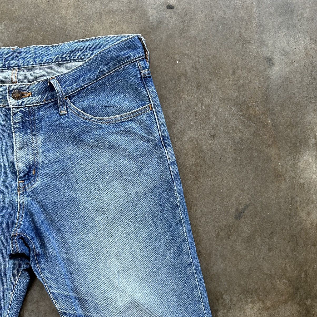 Japanese Brand Vintage Japanese Distressed Jean Faded Denim Pant W36 Size US 36 / EU 52 - 4 Thumbnail
