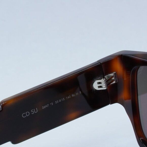 Dior 🕶️ New Dior CD SU 26N7 Sunglasses - Brown Tortoiseshell Size ONE SIZE - 7 Thumbnail
