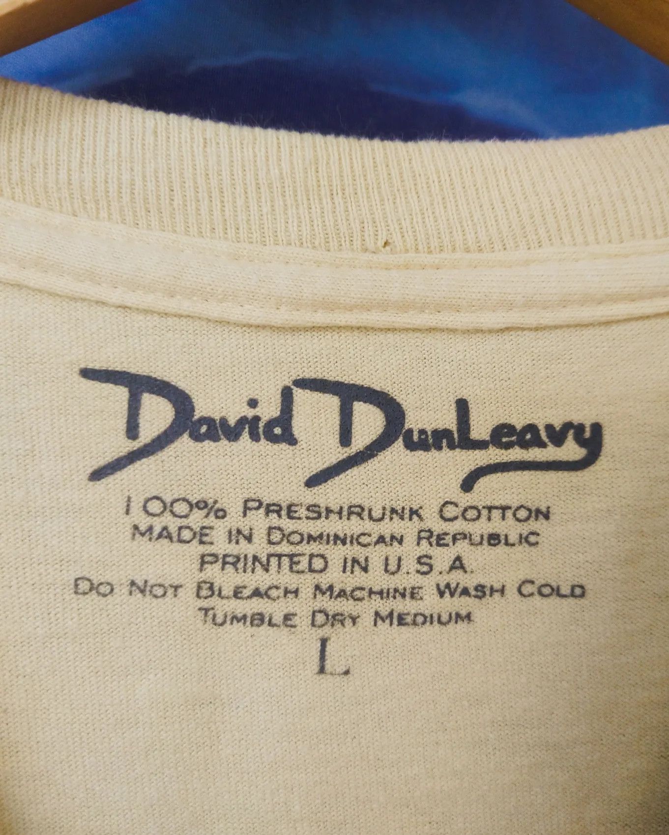 Vintage David DunLeavy Fish Art Big Print Yellow Stained Tees Size US L / EU 52-54 / 3 - 5 Thumbnail