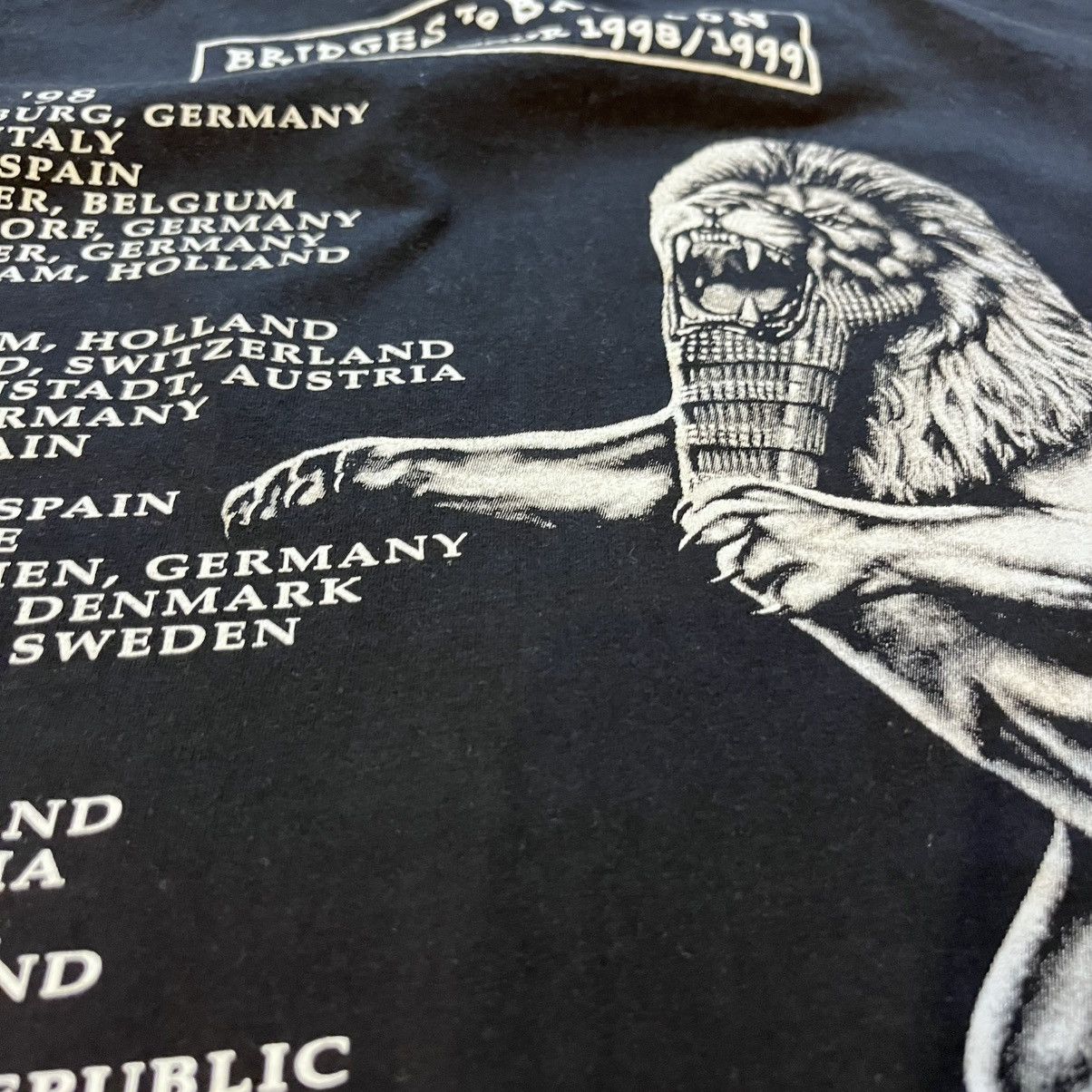 Band Tees × The Rolling Stones × Vintage The Rolling Stones Vintage 1998 EUTour Tshirt Size US L / EU 52-54 / 3 - 6 Thumbnail