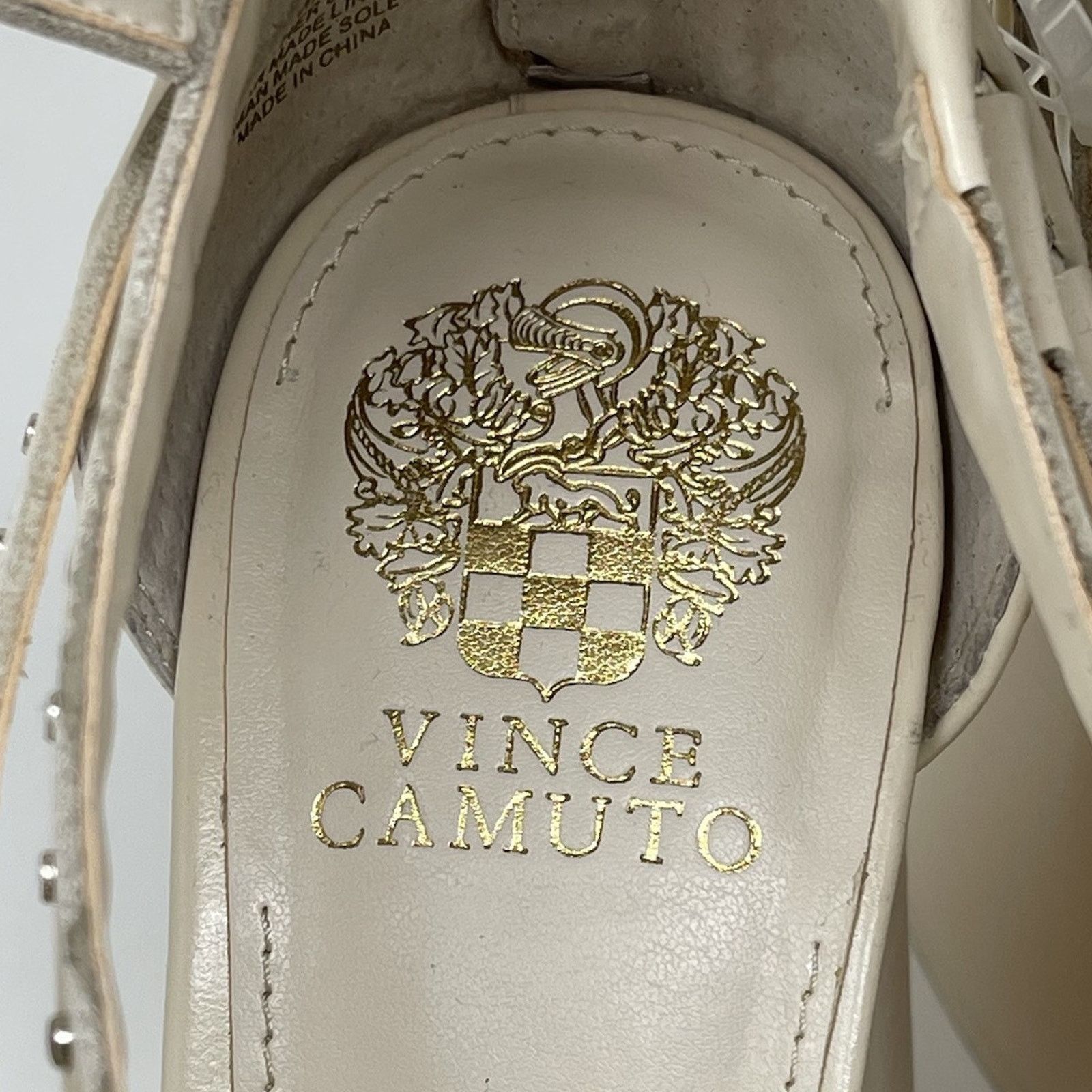 Vince Camuto Vince Camuto Nanthie Sandals Womens Size 10 Beige Heeled Size US 10 / IT 40 - 2 Thumbnail