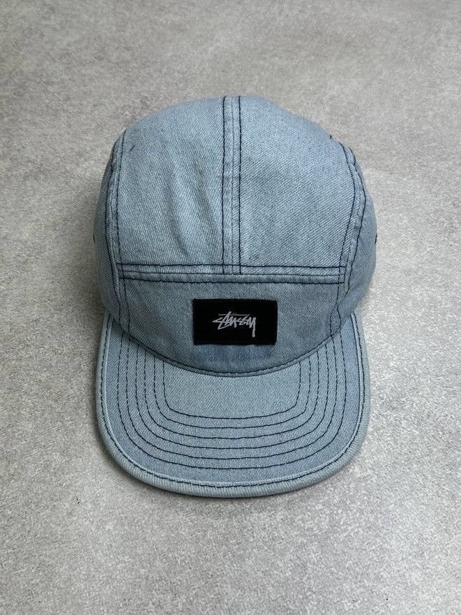 Stussy Vintage Stussy Denim 5-panel Cap Rare Os Size ONE SIZE - 1 Thumbnail