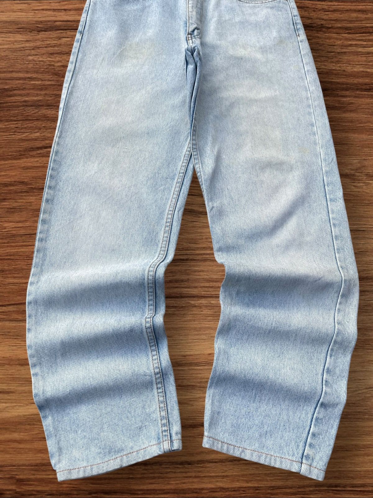 Levi's Vintage Y2K Levi’s Big E Blue Washed Apache Barrel Jeans Size US 29 - 5 Thumbnail