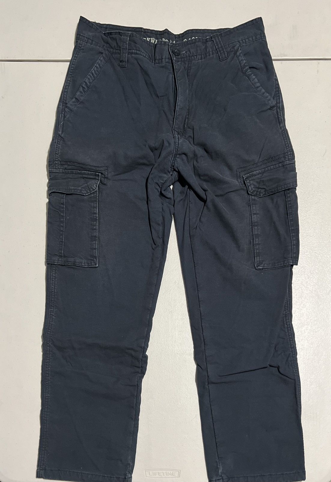 Other Smith’s Navy Premium Workwear Stretch Cargos Size US 33 - 1 Thumbnail