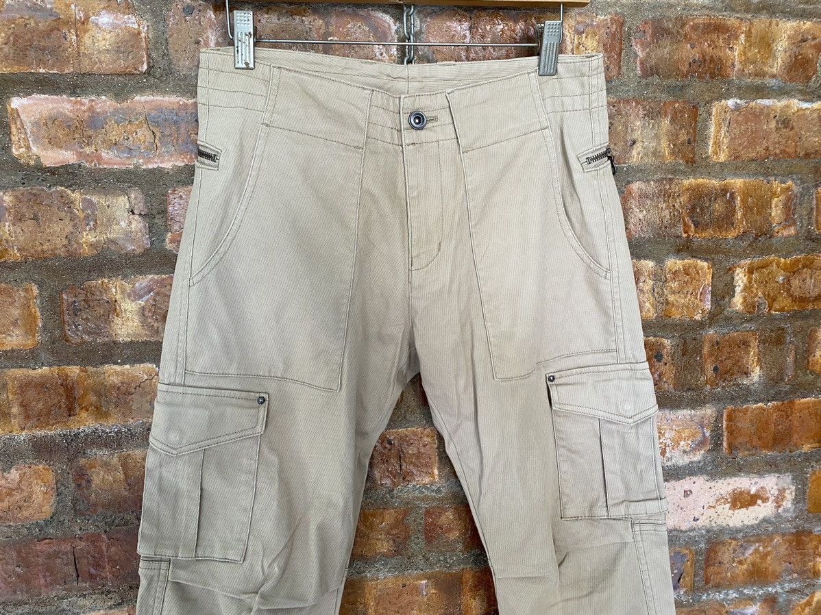 PPFM 2000s Boycott Japan Back Zipper like herringbone cargos Size US 29 - 10 Thumbnail