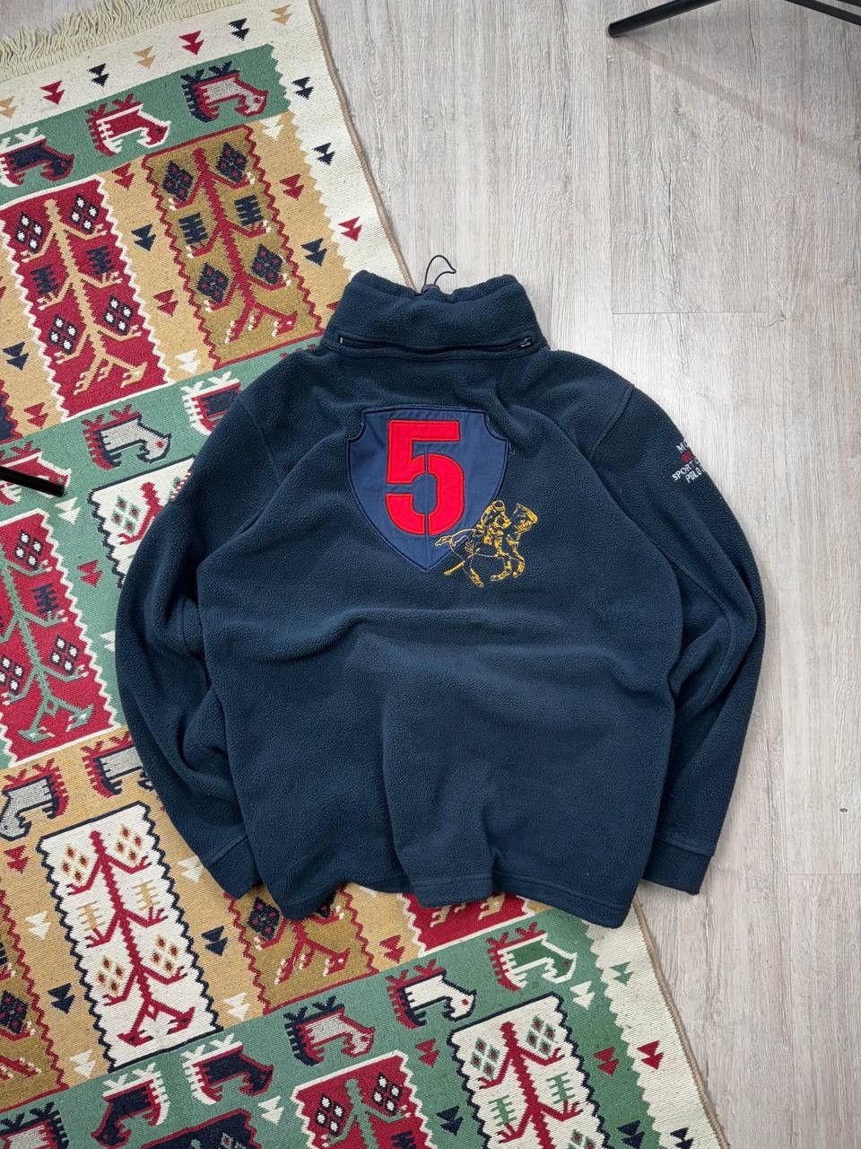 Japanese Brand × Vintage Vintage Royal Polo Y2K Fleece Zip Up Hoodie Size US M / EU 48-50 / 2 - 9 Thumbnail