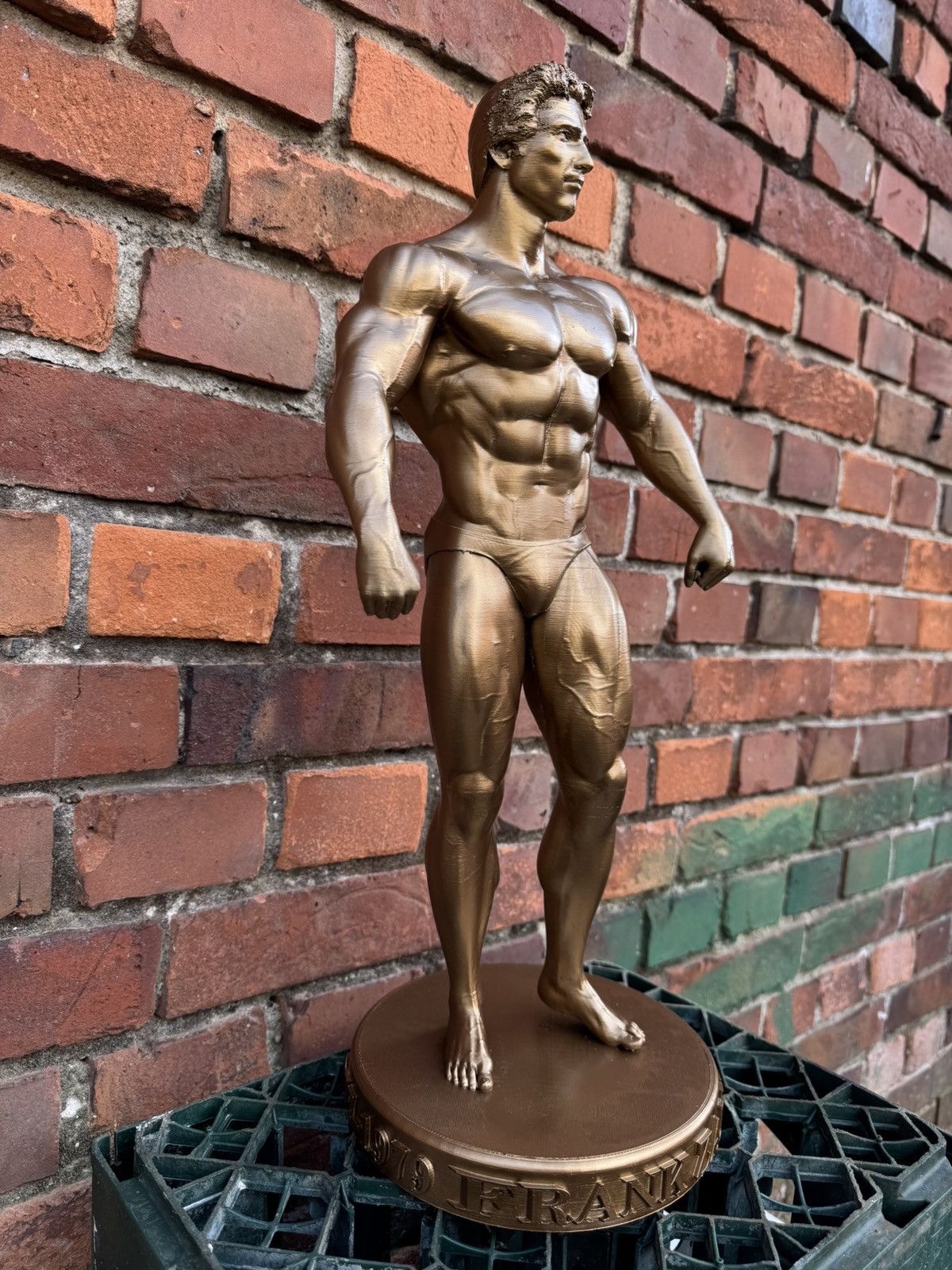 Other Gym statue Frank Zane Mr Olympia Bodybuilding 35cm Size ONE SIZE - 4 Thumbnail