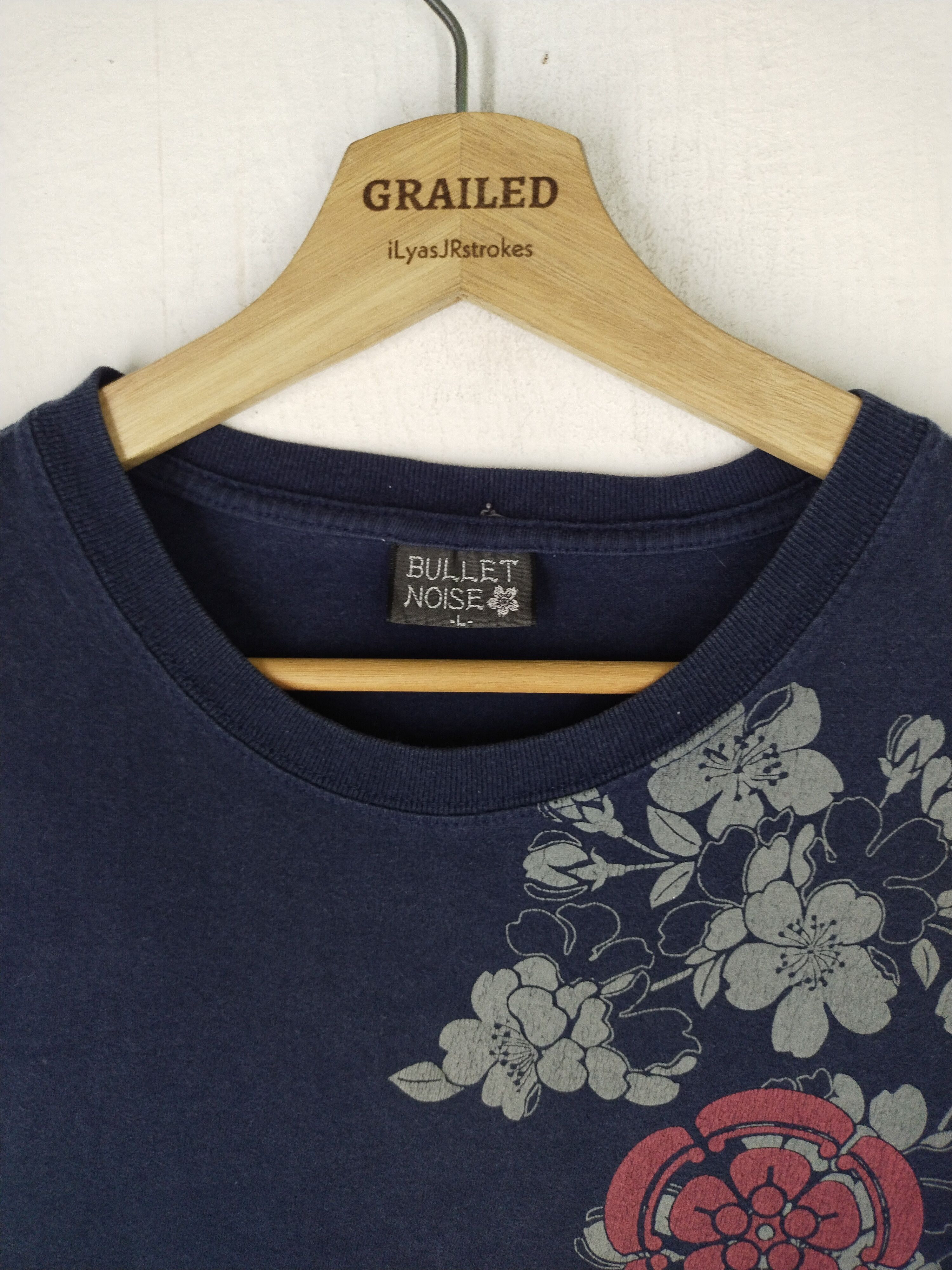 Bullet Noise Vintage Bullet Noise Sukajan Fish Shirt Tee Size US M / EU 48-50 / 2 - 10 Thumbnail