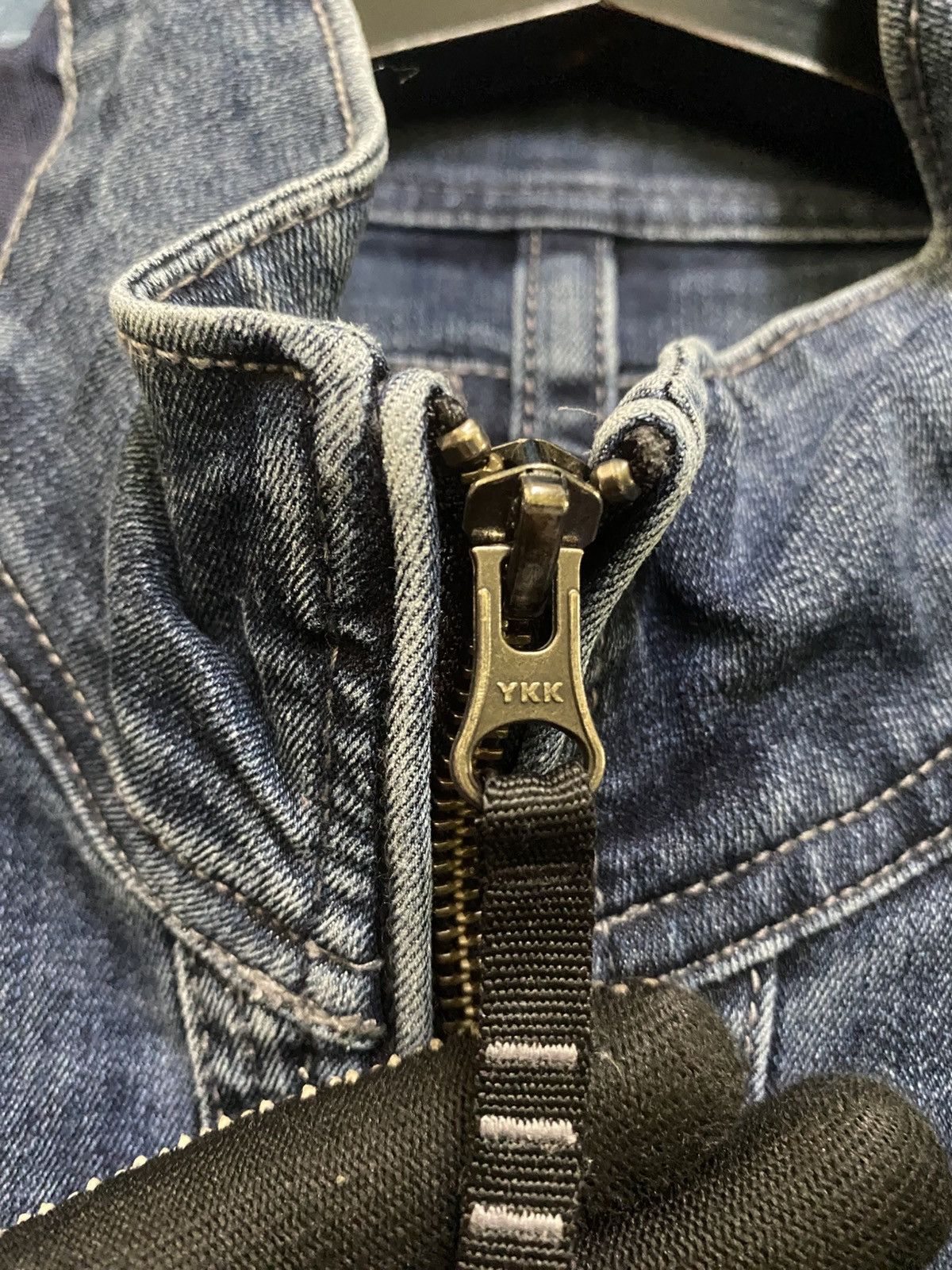 Japanese Brand Tora Japan Tactical Denim Work Jacket with Cordura Shoulder Size US L / EU 52-54 / 3 - 7 Thumbnail