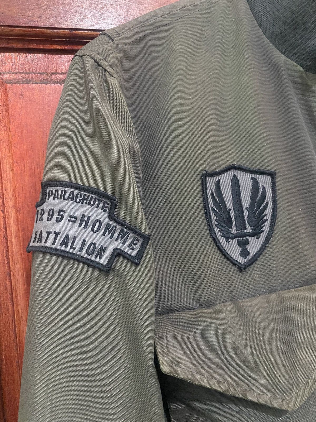 Japanese Brand 291295 Homme Knighthawks Parachute Bomber Jacket Sunfaded Size US L / EU 52-54 / 3 - 6 Thumbnail