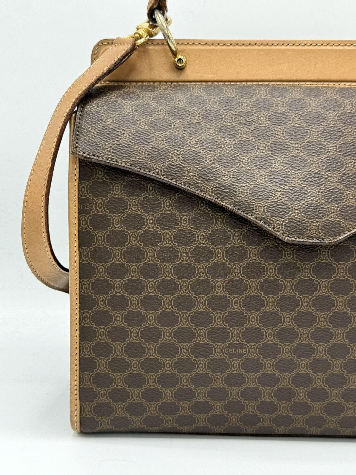 Celine CELINE Sac Handtasche Tasche Crossbody Bag Borsa Bag Macadam Size ONE SIZE - 6 Thumbnail