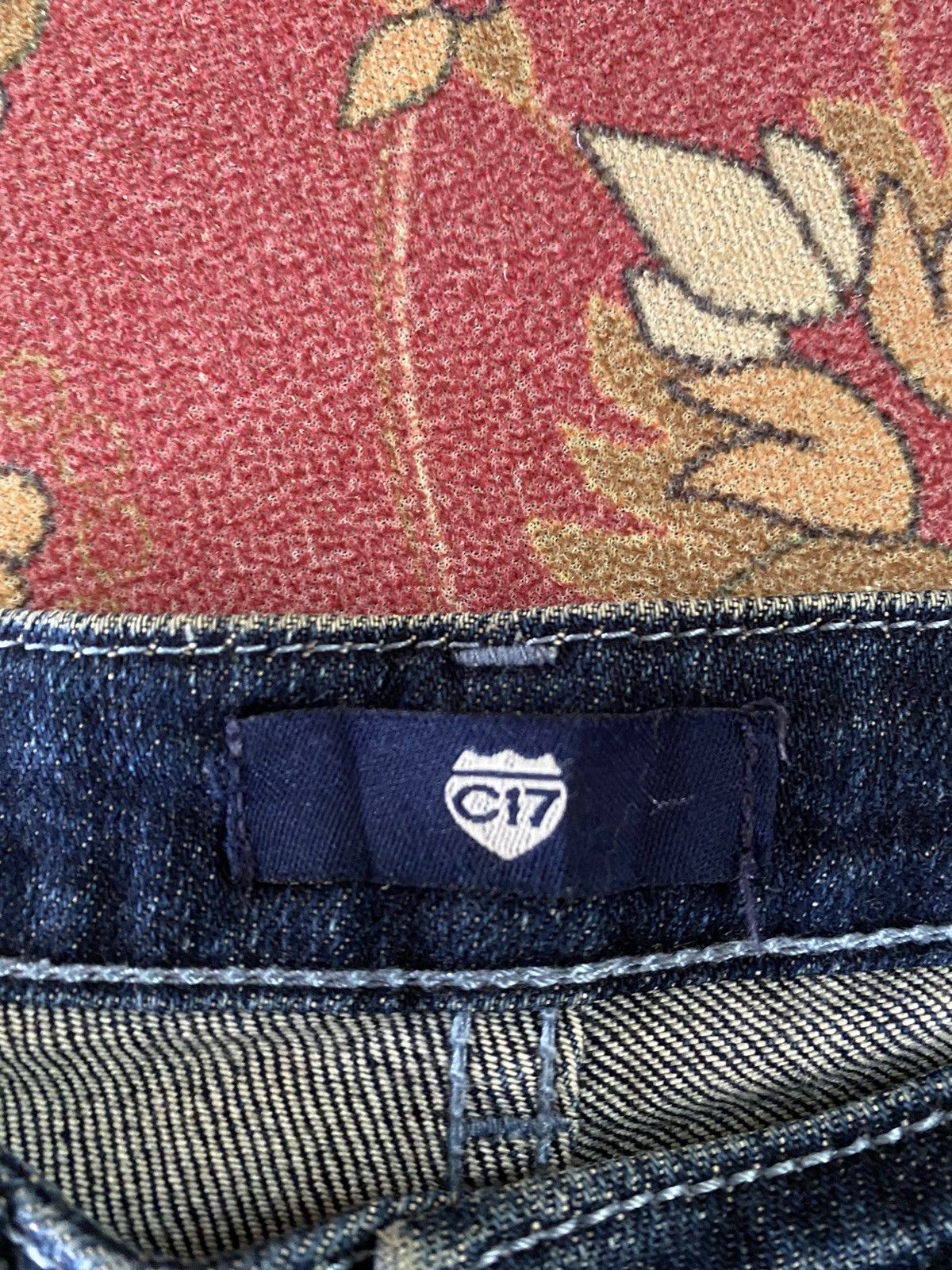 Edwin 🔥🔥Japanese Brand C17 Cedixsept Jeans Super Flare Denim Size US 27 - 9 Thumbnail