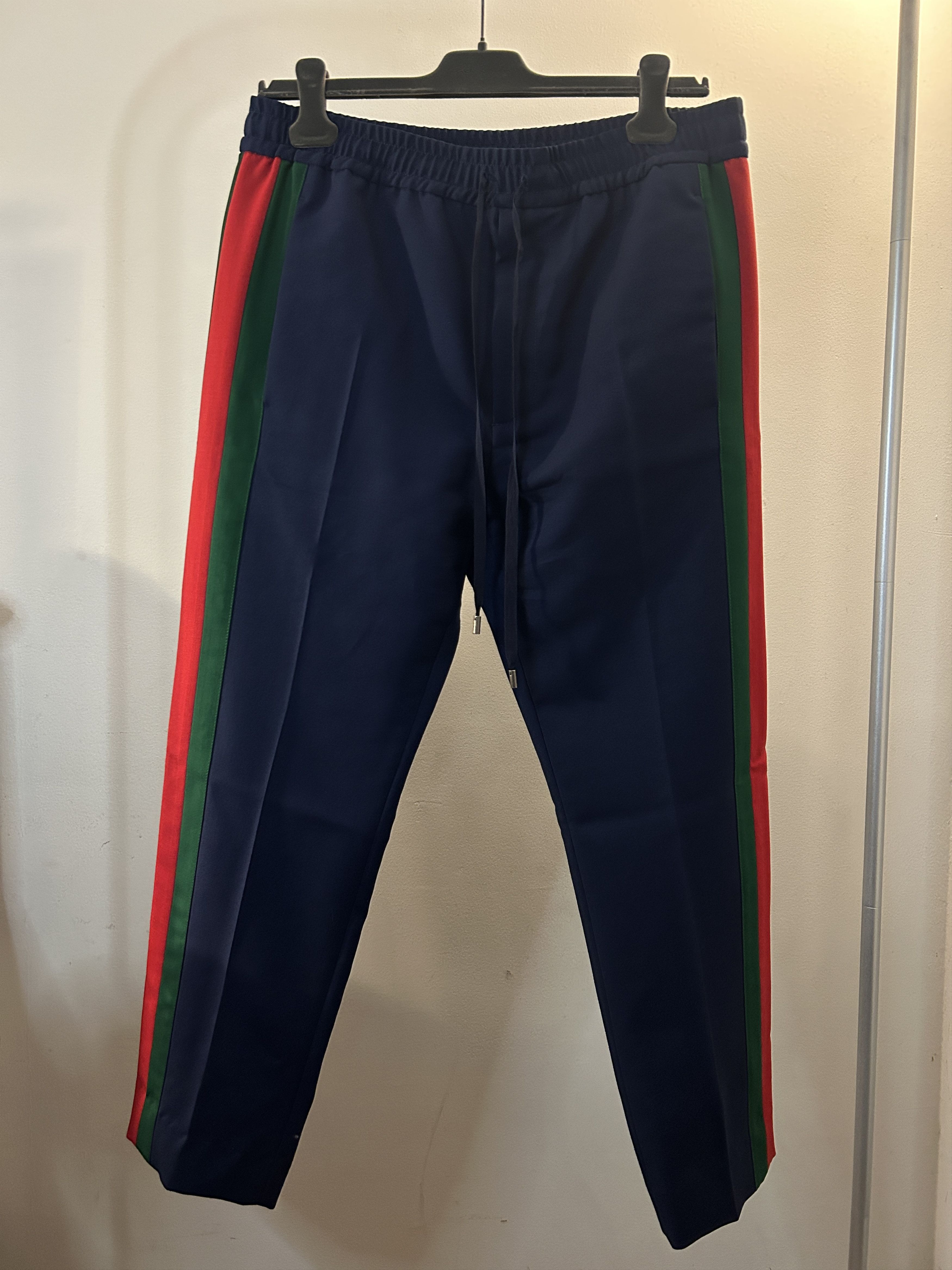 Gucci GUCCI Side Striped Trouser Navy Size US 30 / EU 46 - 2 Thumbnail