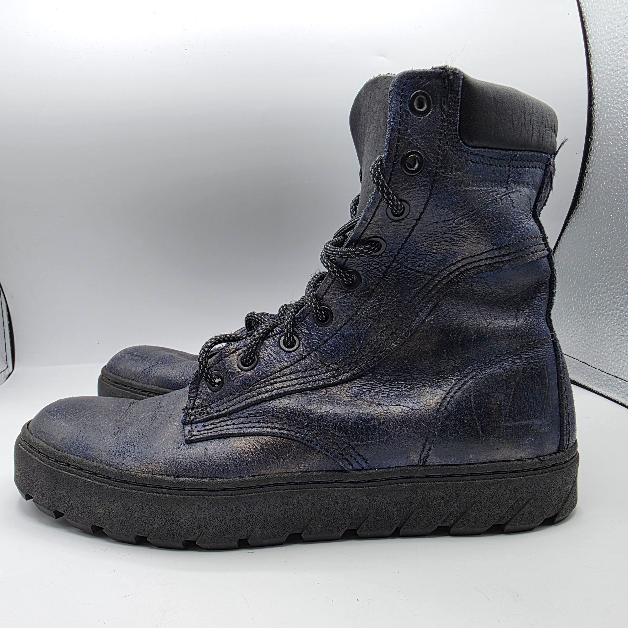 Wolverine Wolverine 1000 Mile Mens Size 8 Blue Leather Lace Up Boots C Size US 8 / EU 41 - 14 Thumbnail