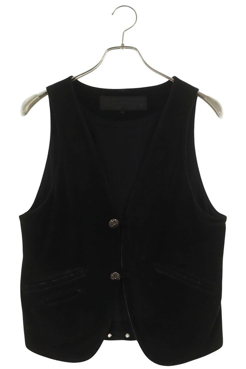 Chrome Hearts GRAIL 90s! Chrome Hearts Cross Leather Vest | Grailed