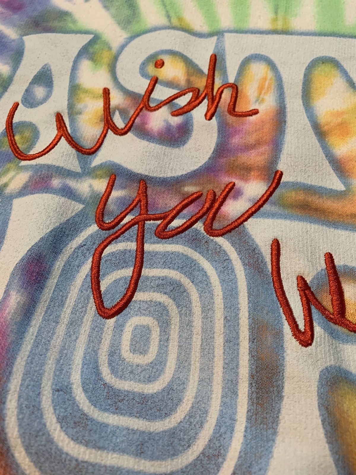 Travis Scott Astroworld Tie-Dye Teddy Bear Hoodie Size US XL / EU 56 / 4 - 15 Thumbnail