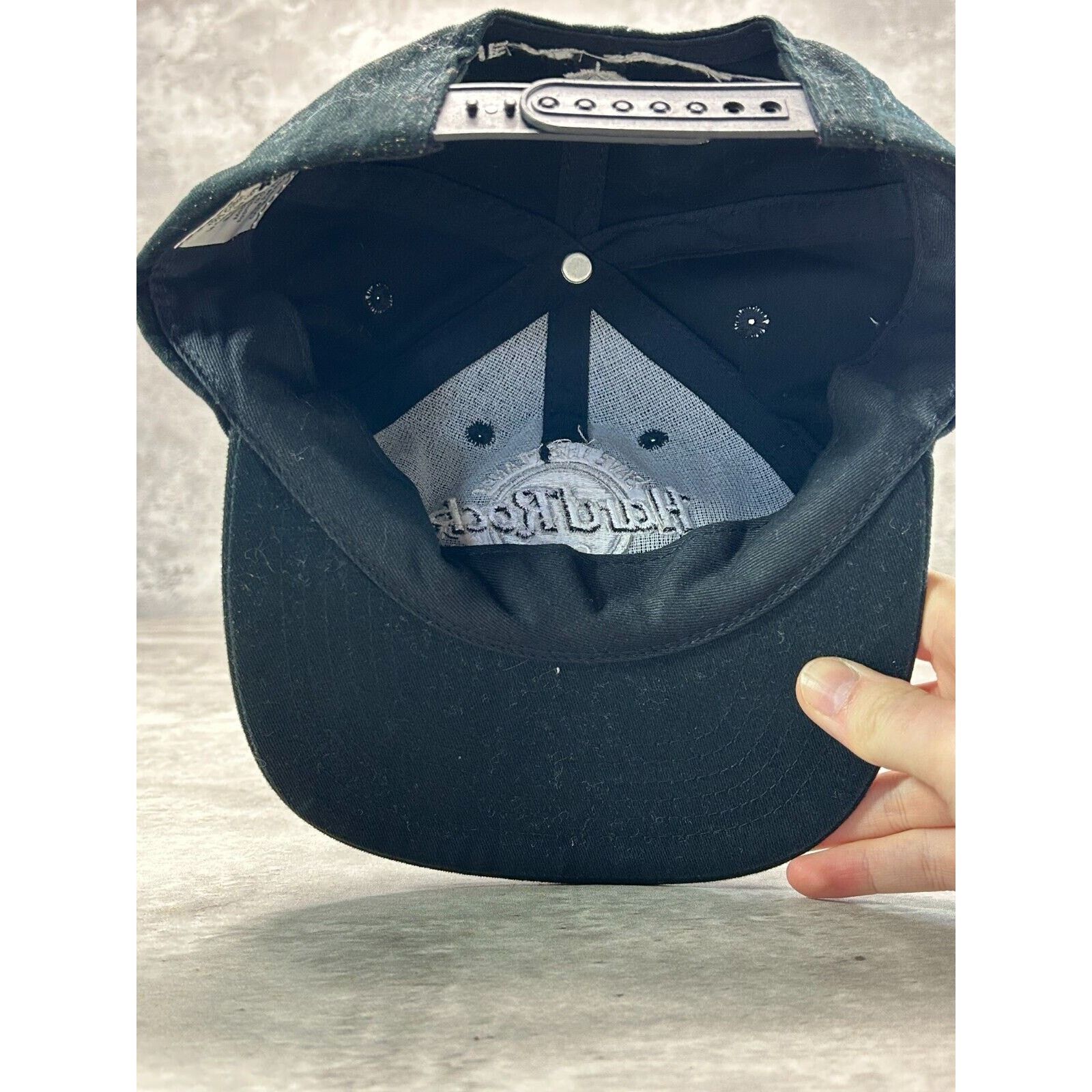 Hard Rock Cafe Vintage Hard Rock Cafe Niagara Spell Out Snapback Hat OSFA Size ONE SIZE - 6 Thumbnail