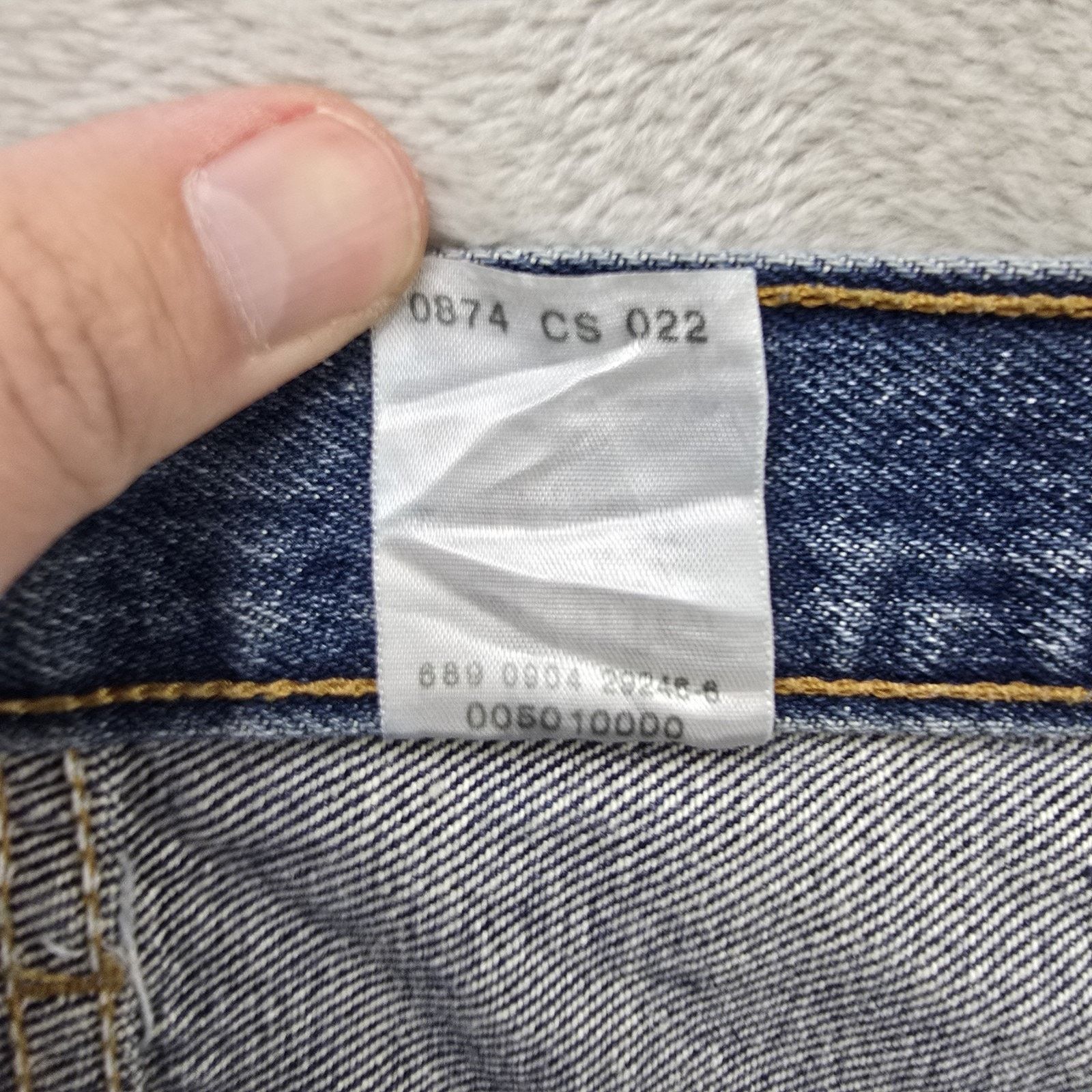 Levi's Vintage Levis Jeans Mens 40x32 (Fits 38x28) Denim 501 Y2K Size US 38 / EU 54 - 5 Thumbnail