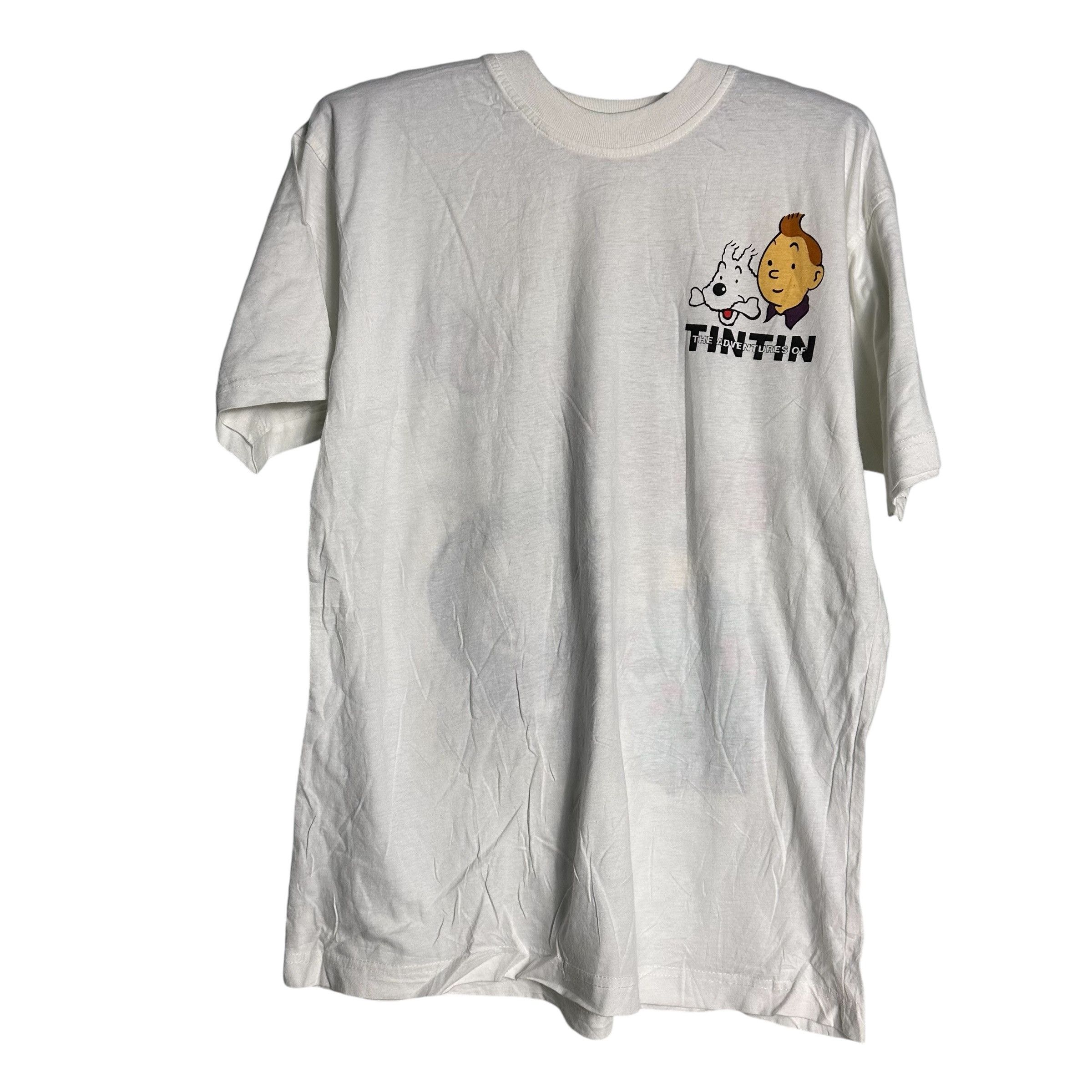 Cartoon Network × Vintage 🔥RARE🔥Vintage The Adventures of Tin Tin T-shirt Size US L / EU 52-54 / 3 - 3 Thumbnail
