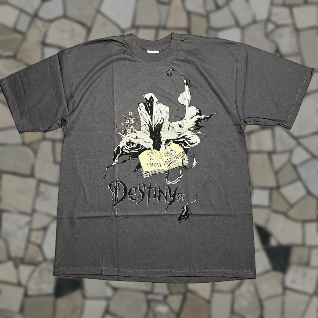 VINTAGE Neil Gaiman Sandman Destiny T Shirt Deadstock XL