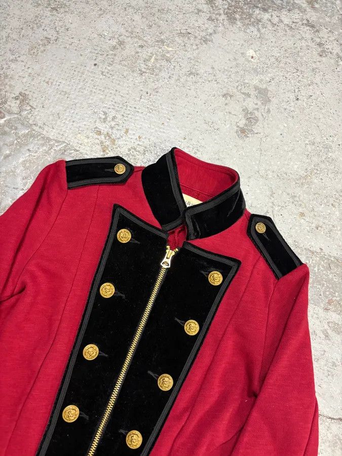 Polo Ralph Lauren Ralph Lauren Red Buttoned Officer Cardigan Sweater Size S / US 4 / IT 40 - 4 Thumbnail