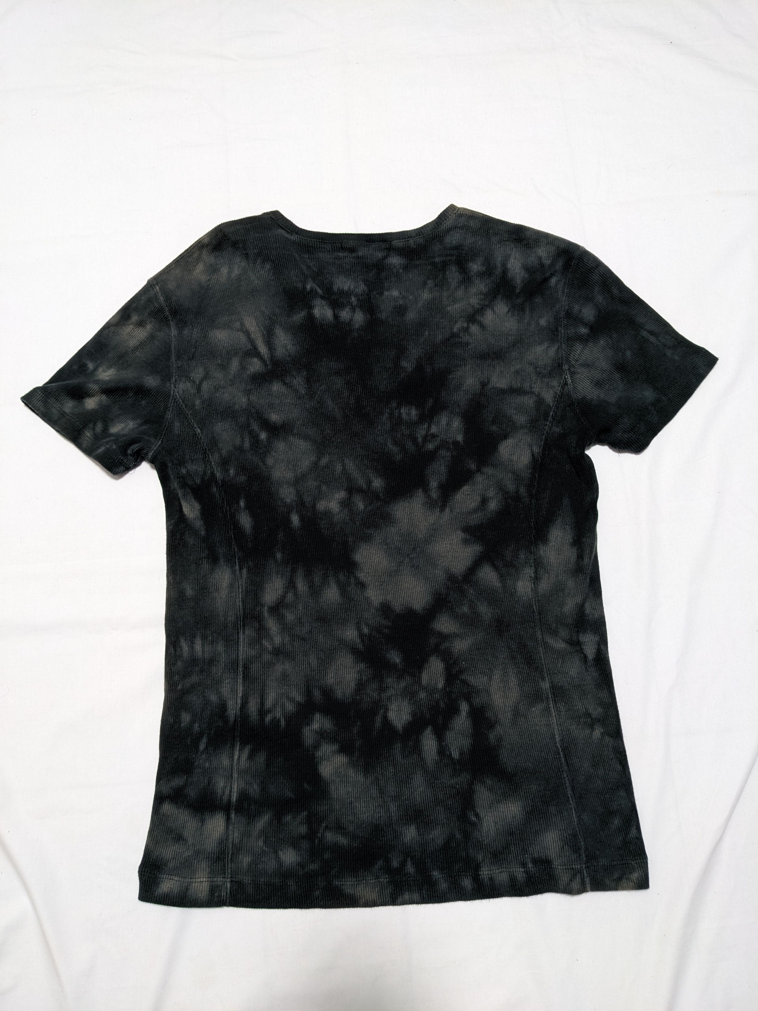 Japanese Brand × KMRii × Yasuyuki Ishii Japanese Hideaways Nicole Poem Black Tie Dye Shirt Size US M / EU 48-50 / 2 - 2 Thumbnail