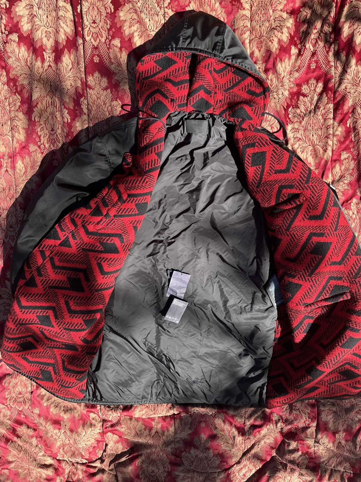 Prada Prada FW21 Re-Nylon Oversized Hooded Bomber Parka sz XS Size US XS / EU 42 / 0 - 5 Thumbnail