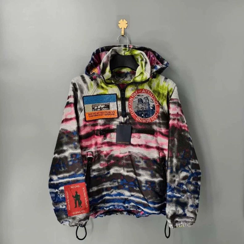 Louis Vuitton Louis Vuitton Beaded Half-Zip Jacket - dmc Size US M / EU 48-50 / 2 - 1 Thumbnail