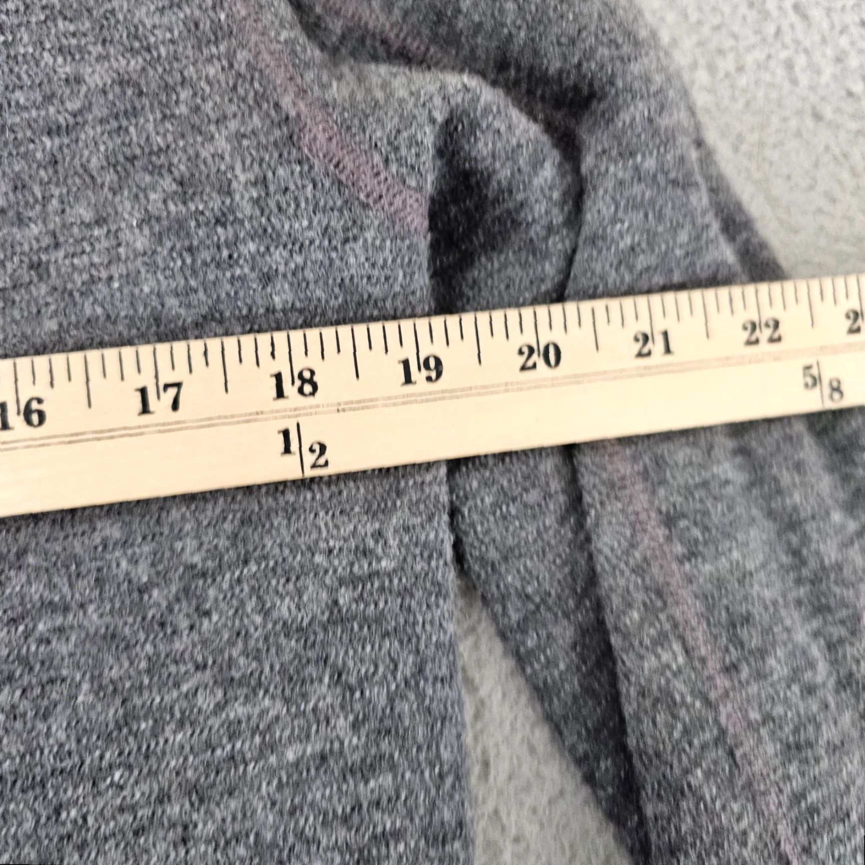 Prana Prana Sweater Womens M Gray 1/4 Snap Mock Neck Fleece Pullover Sweatshirt Size M / US 6-8 / IT 42-44 - 7 Thumbnail