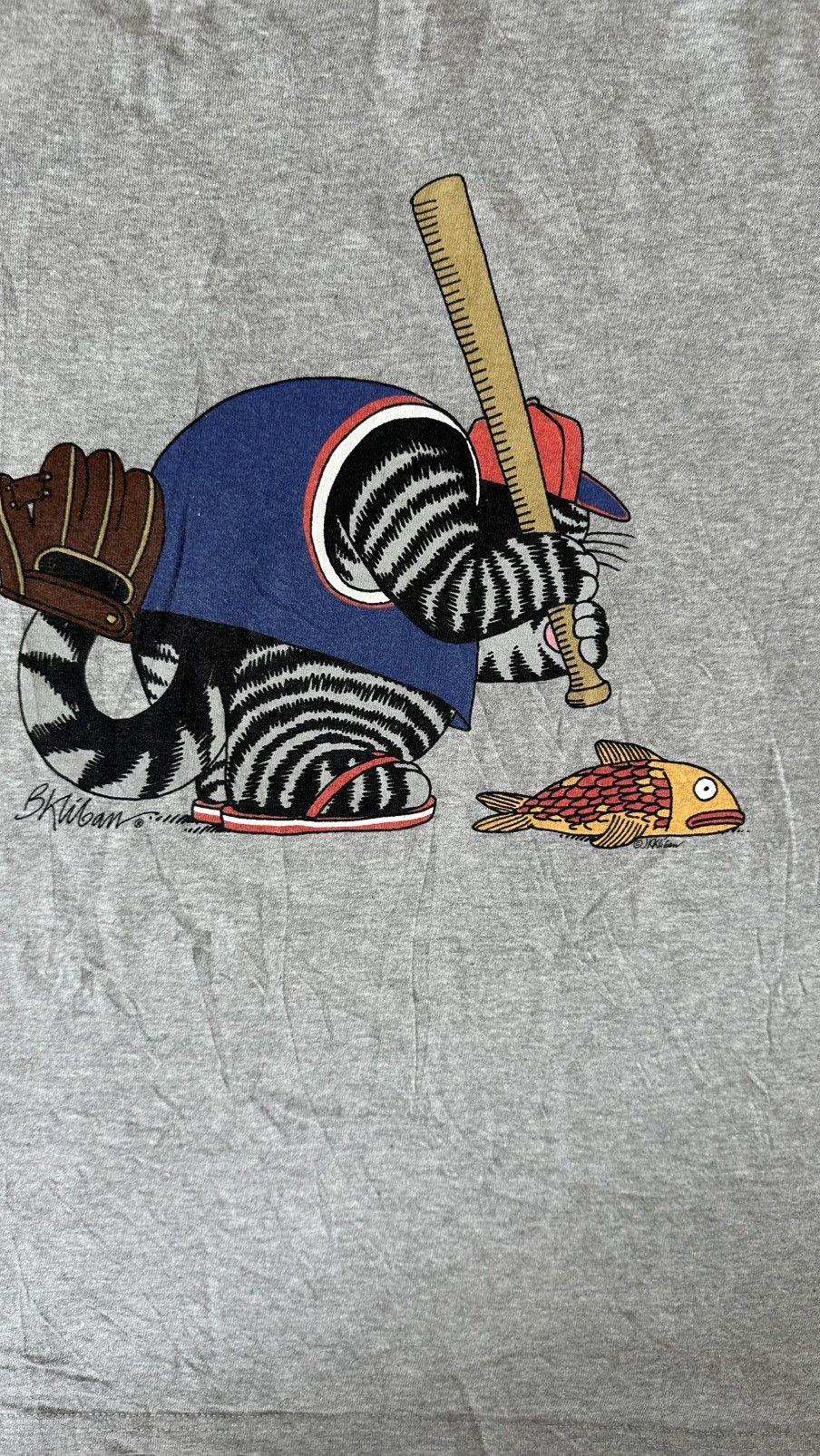 CCP (Crazy Character Print) VINTAGE CRAZY SHIRT B KLIBAN HAWAII TEE Size US M / EU 48-50 / 2 - 7 Thumbnail