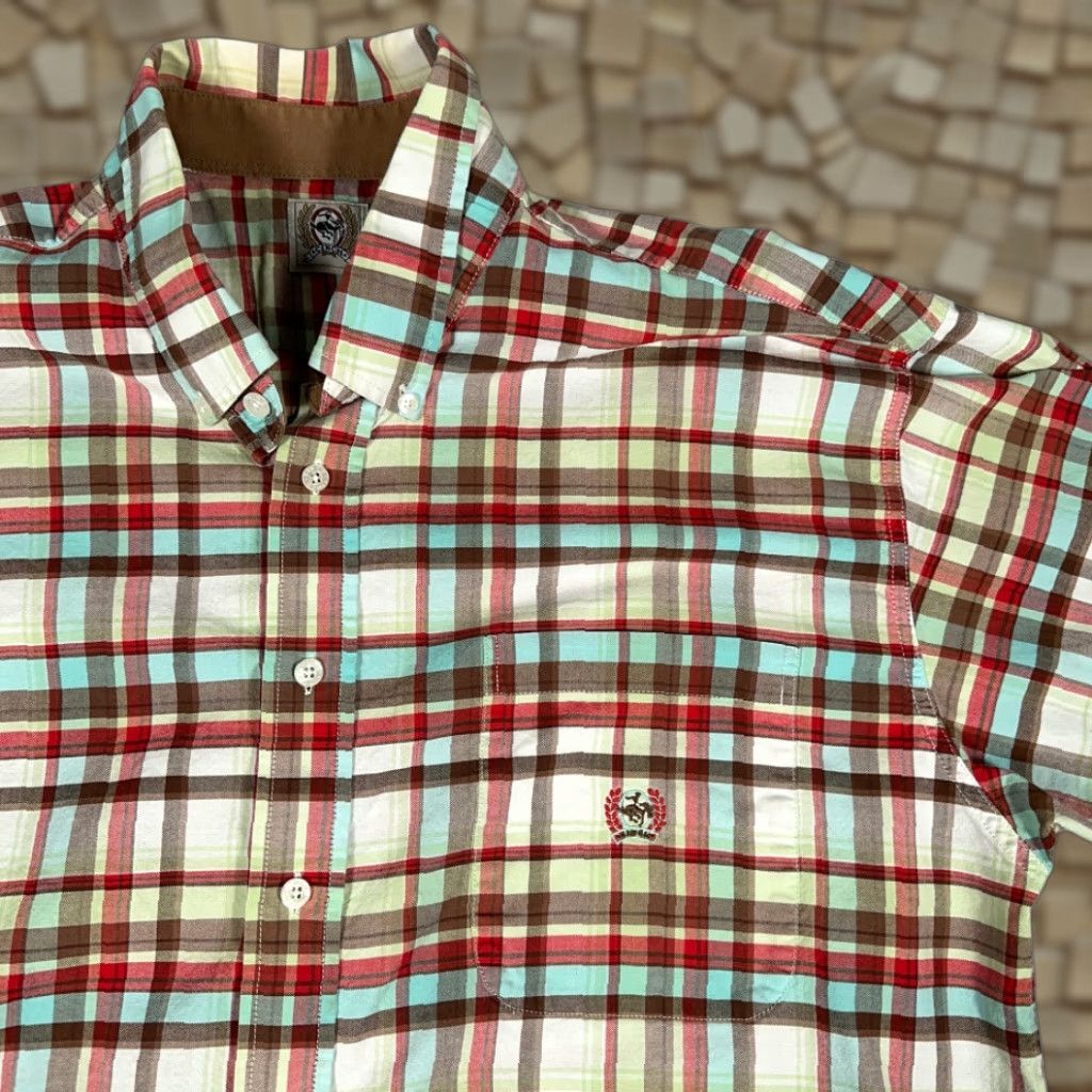 Vintage Cinch Shirt Adult EXTRA LARGE Brown Plaid Western Cowboy Rodeo Workwear Outdoor Size US XL / EU 56 / 4 - 1 Thumbnail