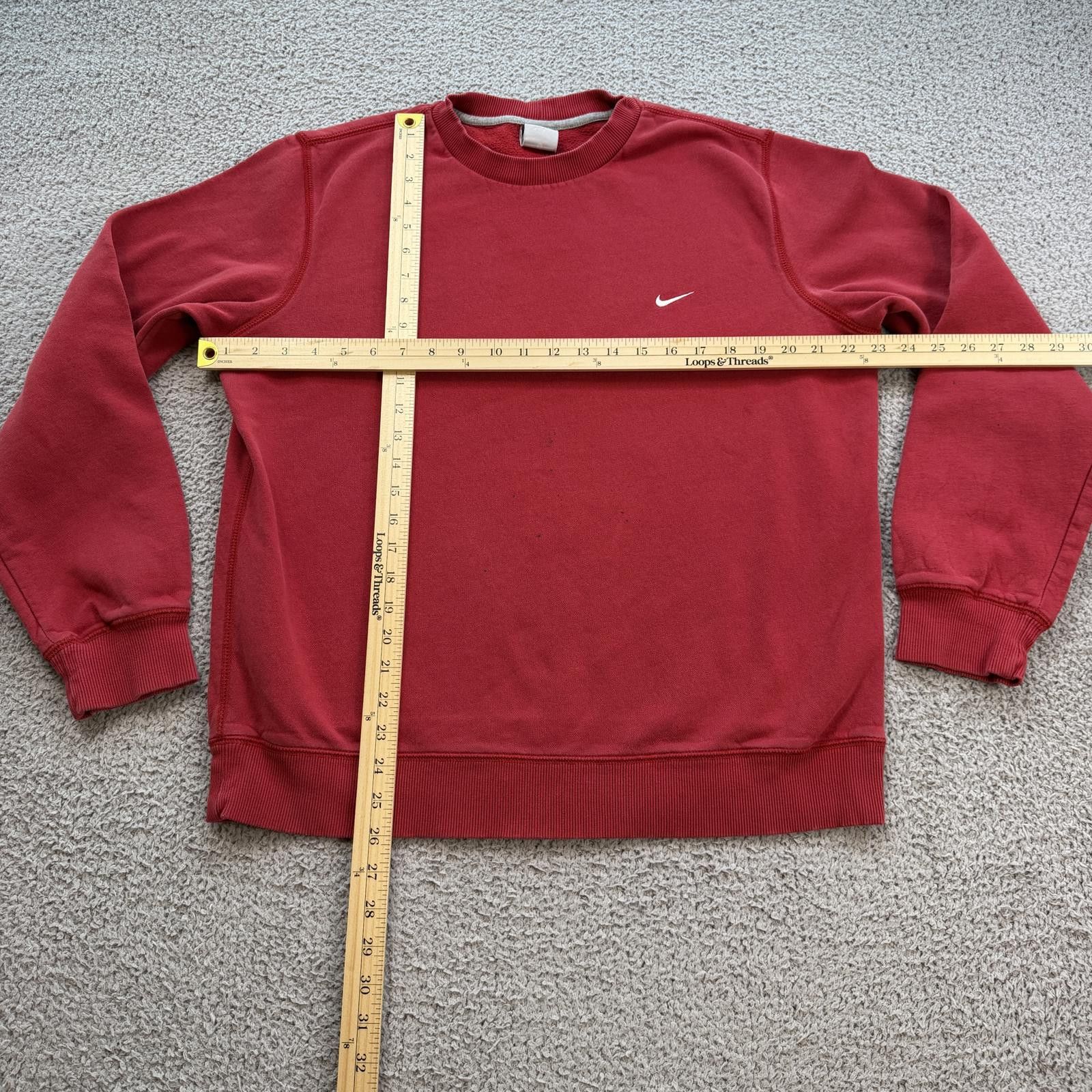 Nike Nike Mens Large Crewneck Sweatshirt Mini Swoosh Pullover Size US L / EU 52-54 / 3 - 3 Thumbnail