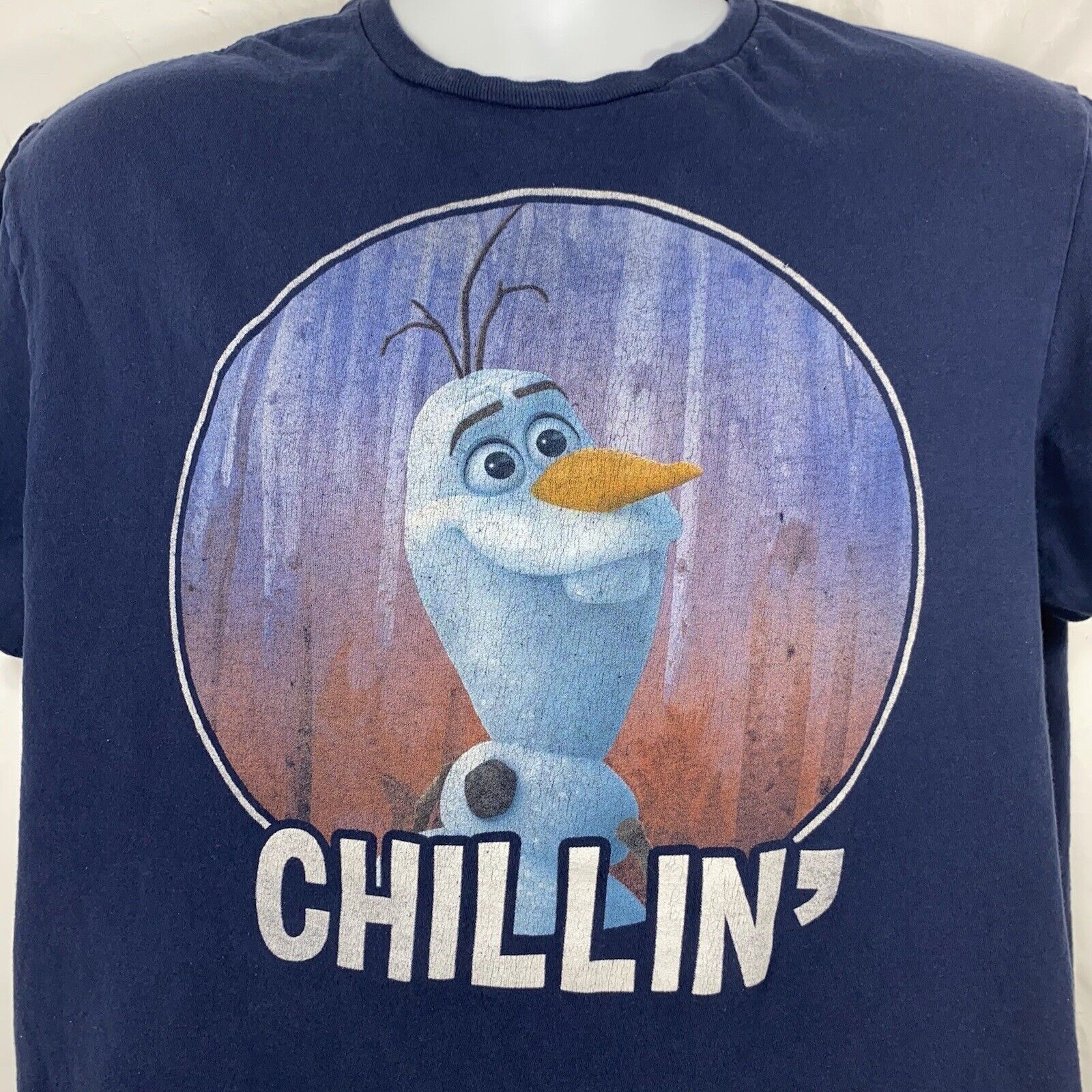 Disney Disney Frozen II Olaf The Snowman Chillin Graphic T Shirt Size US L / EU 52-54 / 3 - 4 Thumbnail