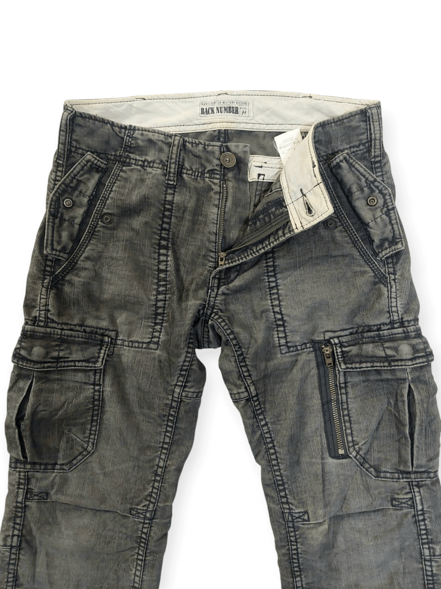 Designer Multipocket Transcript of Military Record Corduroy Size US 31 - 4 Thumbnail