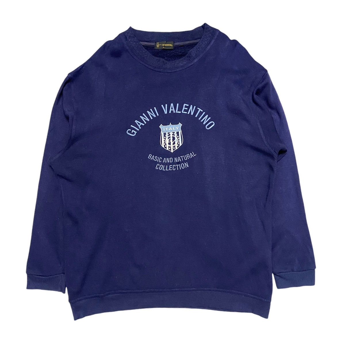 Japanese Brand × Vintage Vintage Gianni Valentino Crewneck Sweatshirt Size US L / EU 52-54 / 3 - 1 Thumbnail