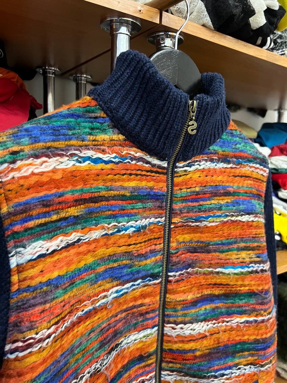 Desigual Desigual Y2K Knit Multicolour Archival Vintage sweater Size US L / EU 52-54 / 3 - 6 Thumbnail