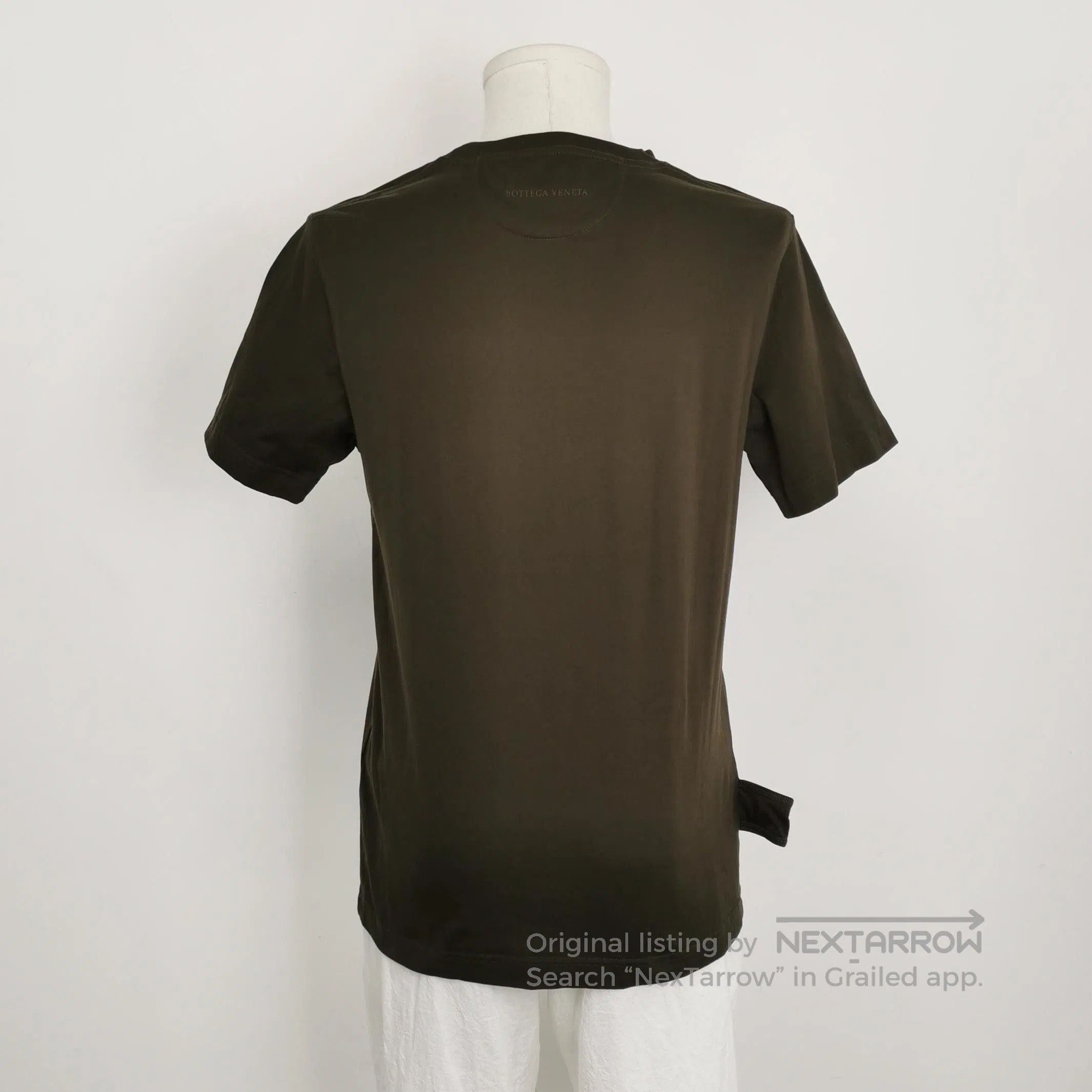Louis Vuitton Bottega Veneta Cotton Letter Logo Crewneck T. Size US M / EU 48-50 / 2 - 1 Thumbnail