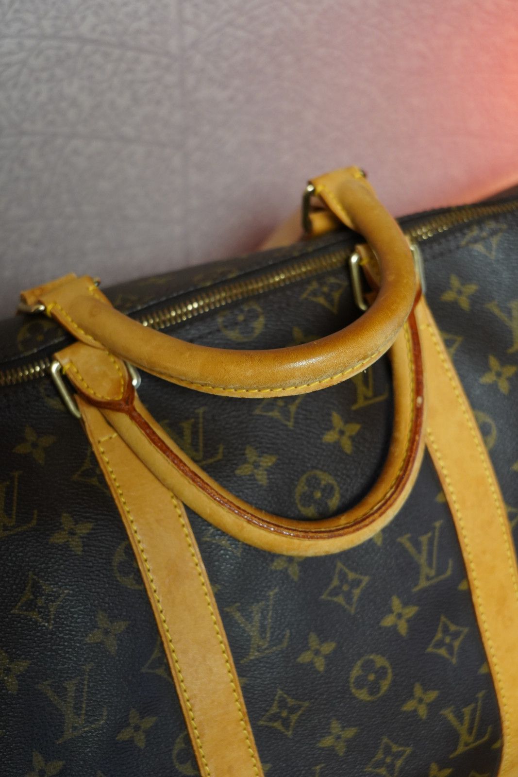 Louis Vuitton Louis Vuitton / Monogram Keepall Bandoulière 50 / M41416 Size ONE SIZE - 4 Thumbnail